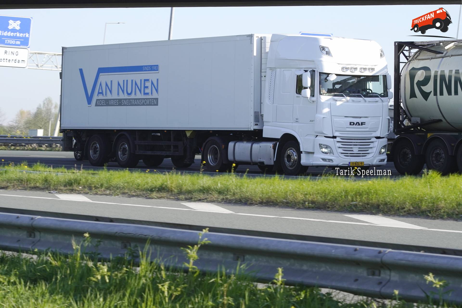 DAF XF Euro 6 vrachtwagen van Van Nunen