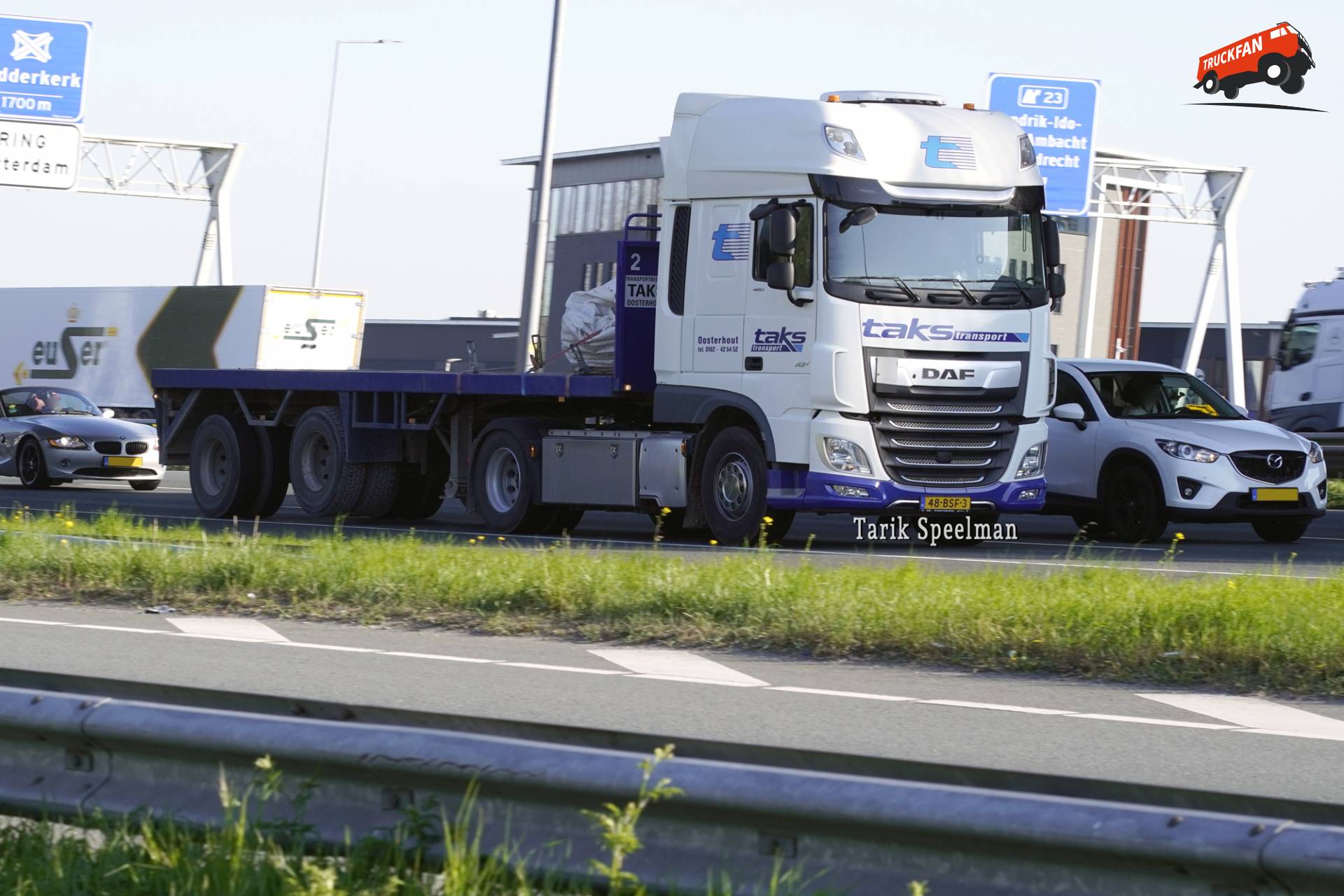 DAF XF Euro 6 vrachtwagen met kenteken 48-BSF-3