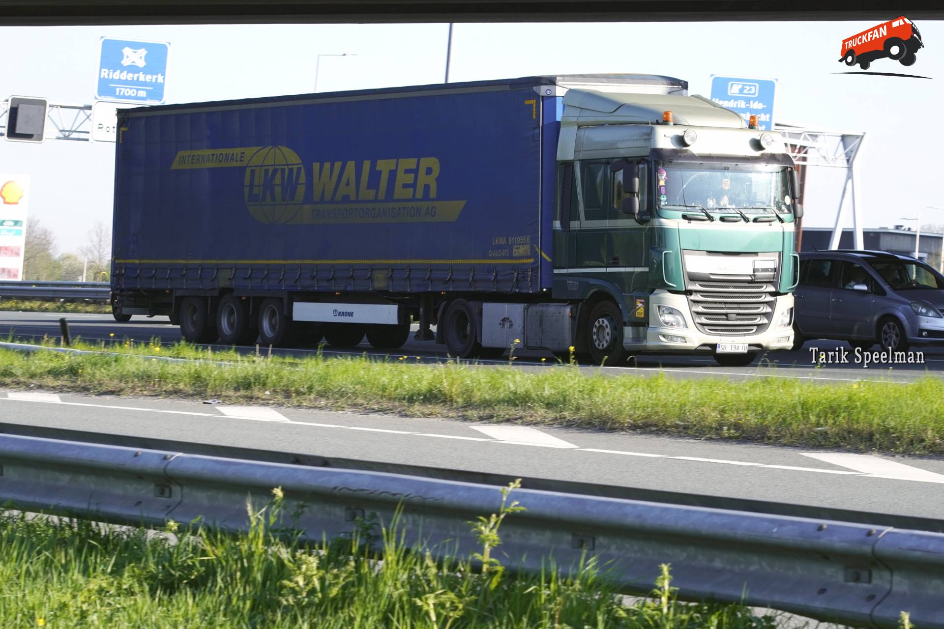 DAF XF Euro 6 vrachtwagen met Sloveens kenteken