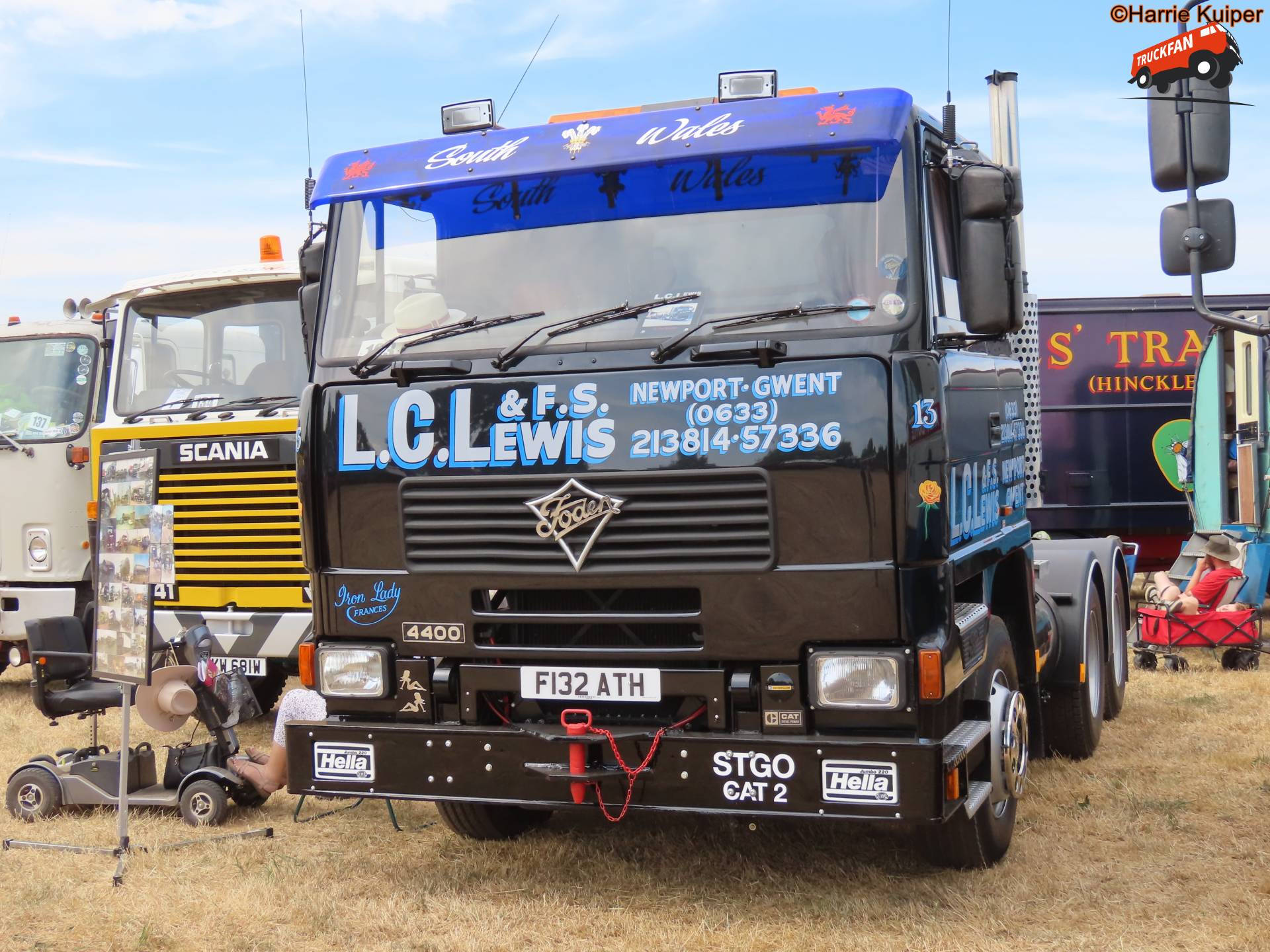 Foden vrachtwagen op Welland Steam rally 2026