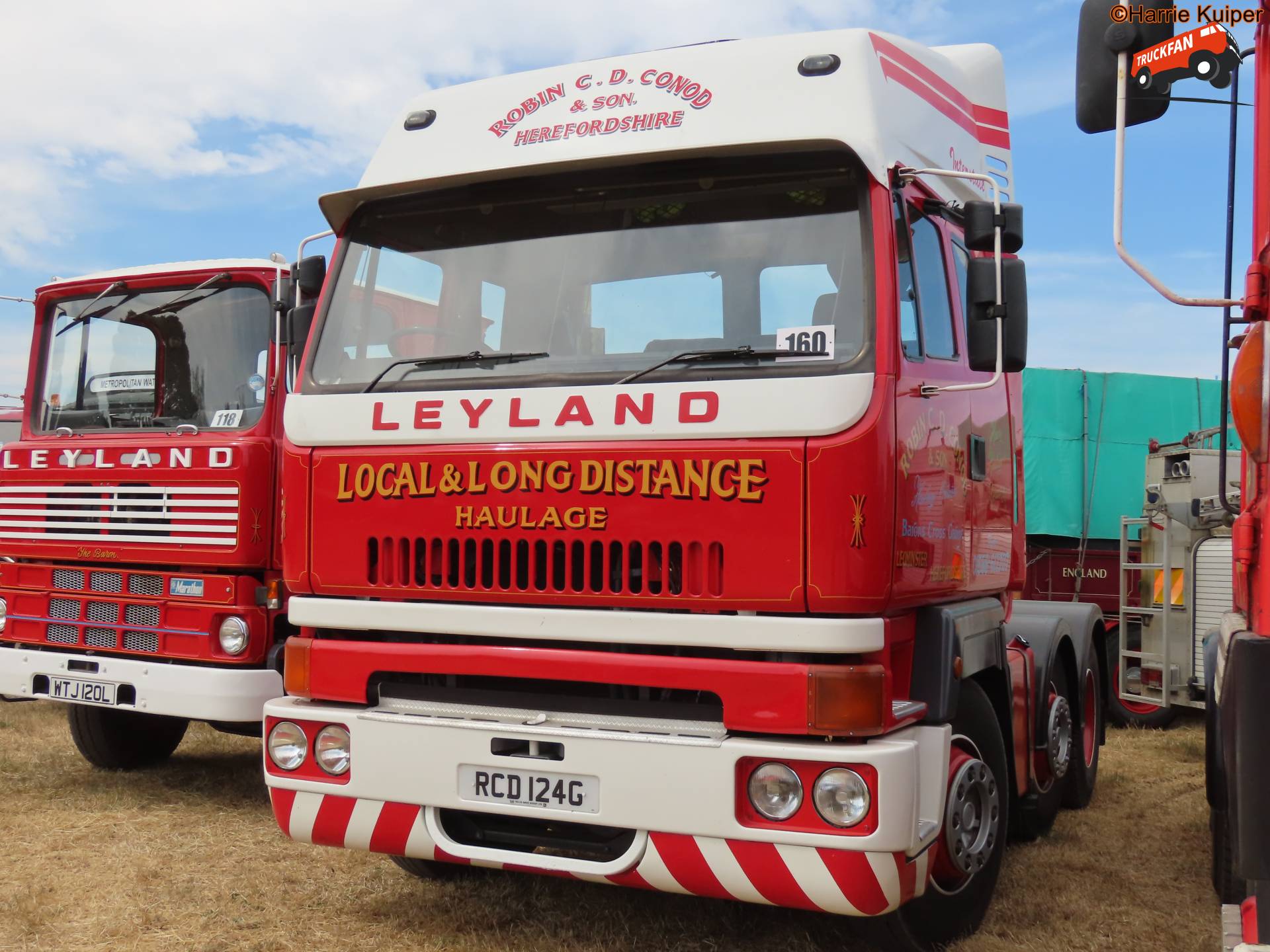 Leyland machine op Welland Steam rally 2026