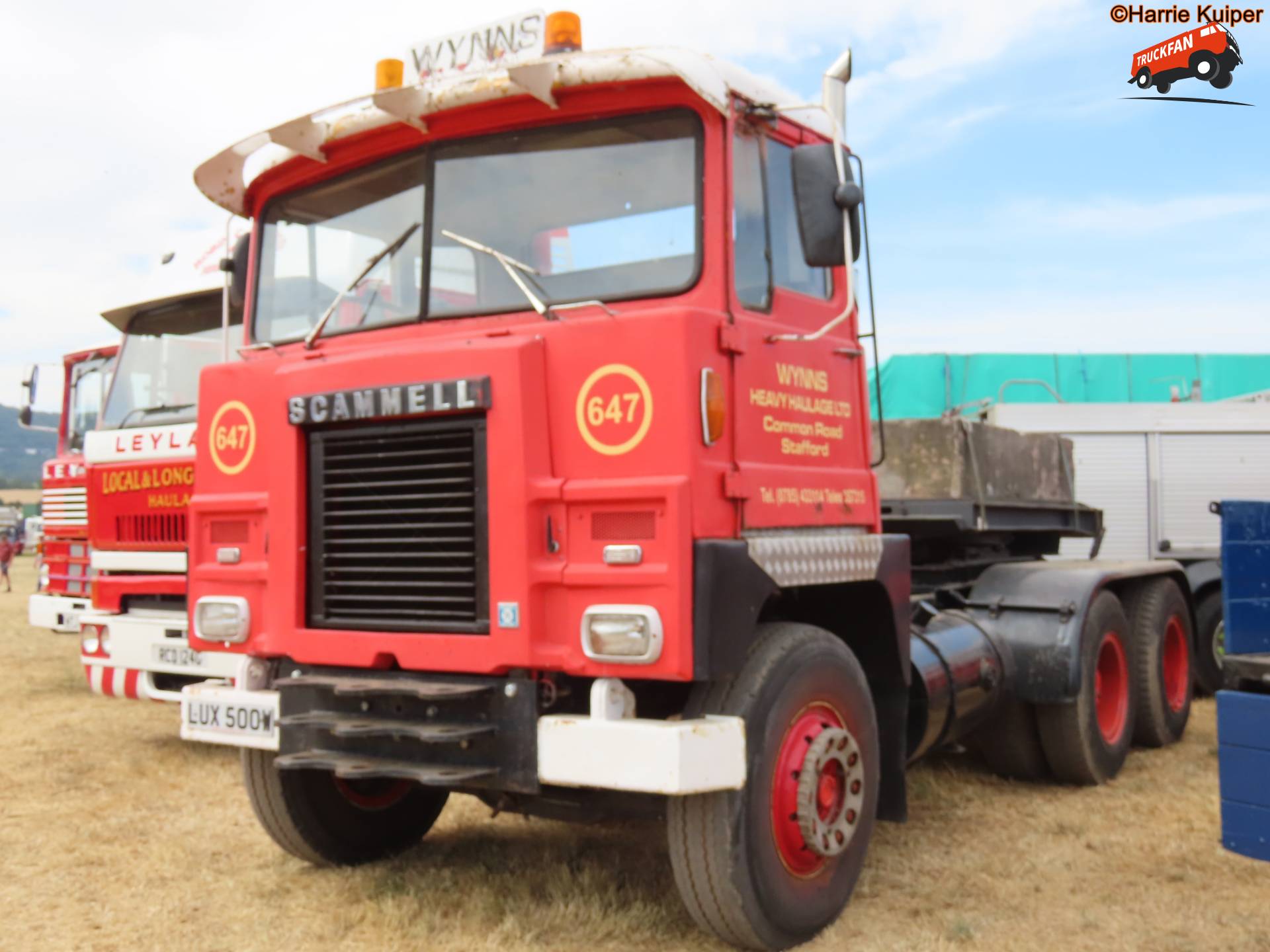 Scammell Crusader truck at Welland Steam Rally 2026