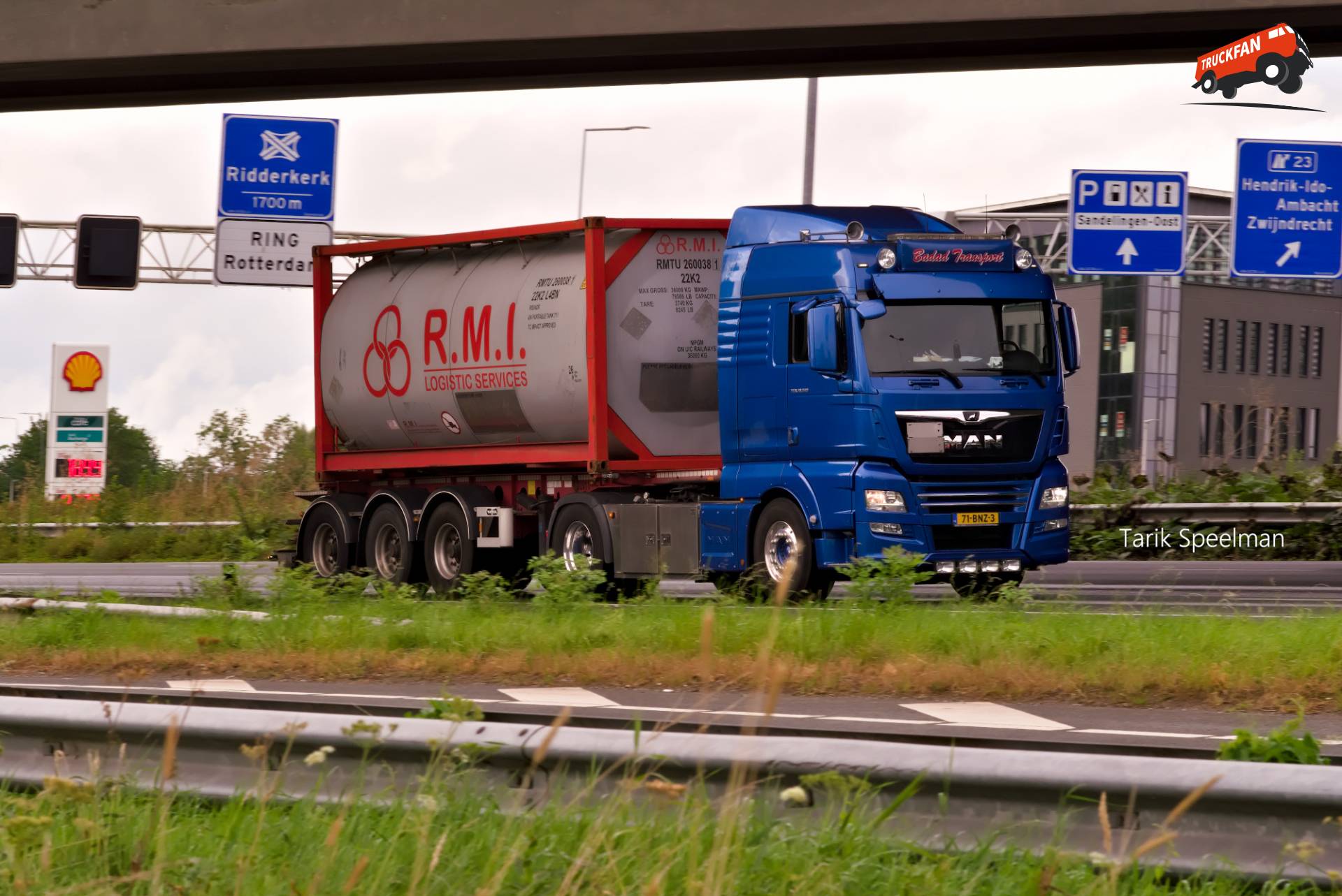 MAN TGX 2nd Gen tankwagen met kenteken 71-BNZ-3