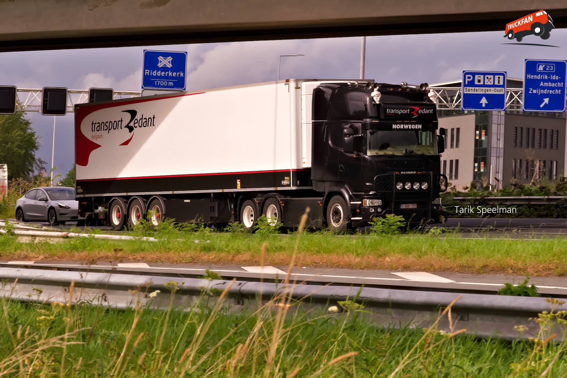 Scania R580 vrachtwagen met kenteken 1-SGK-777