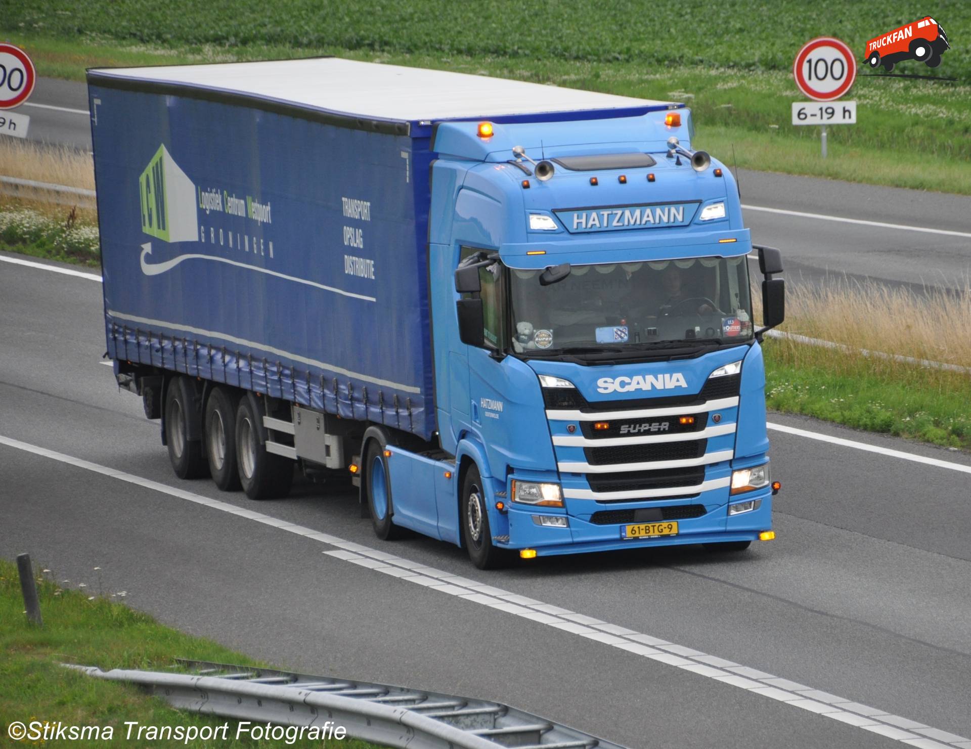 Scania S-serie truck van Hatzmann