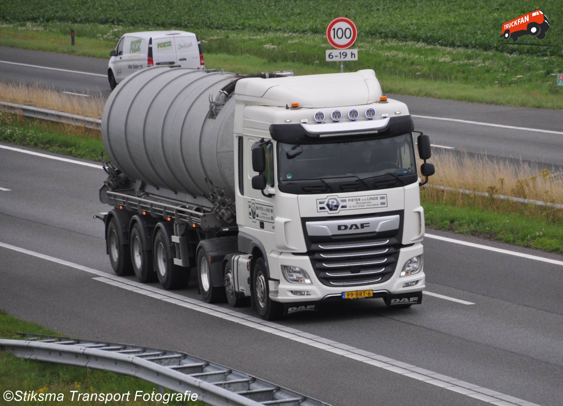 DAF XF Euro 6 vrachtwagen van Pieter van der Linde