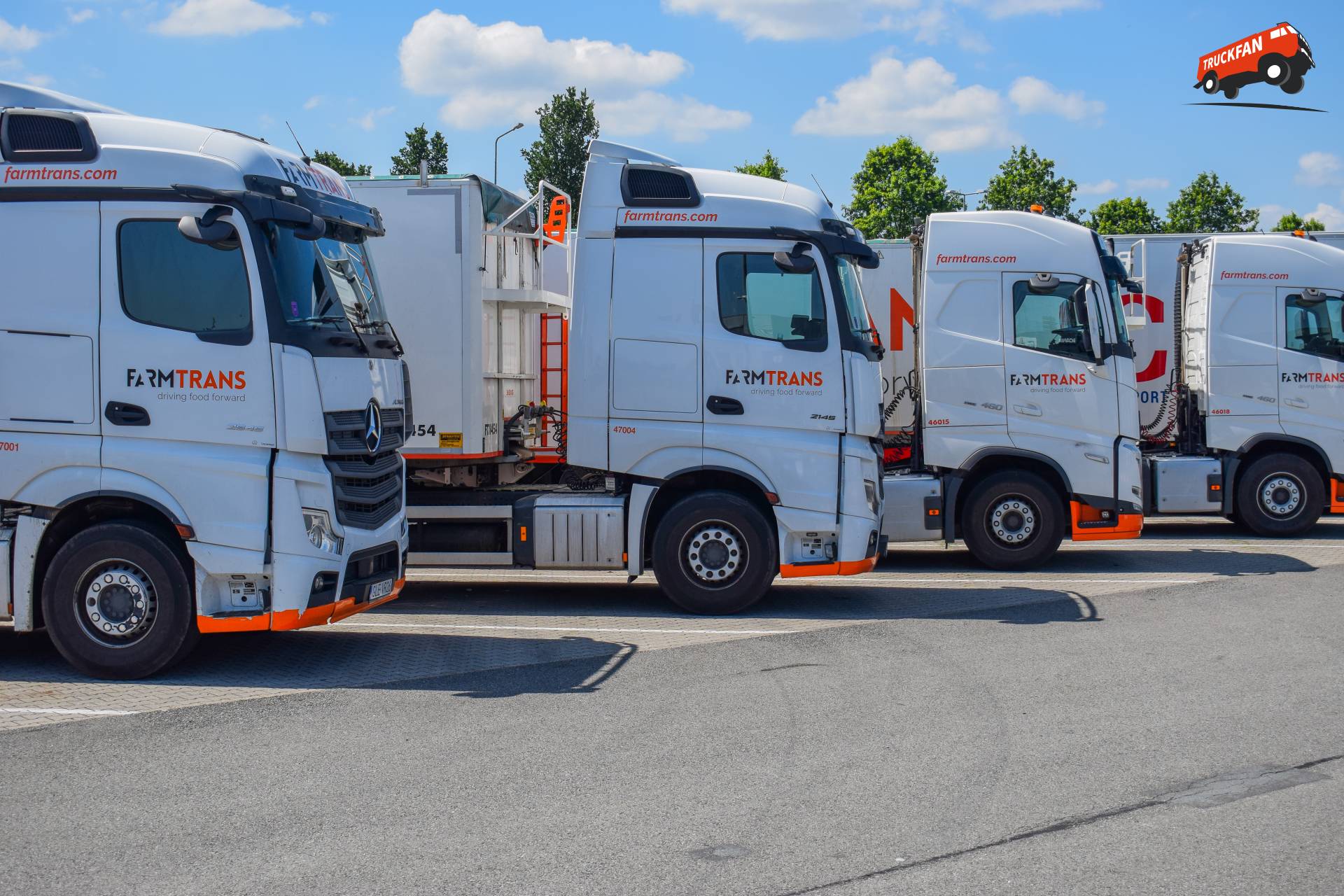 Mercedes Benz Actros Volvo FH5 Farm Trans Zevenbergen Moerdijk