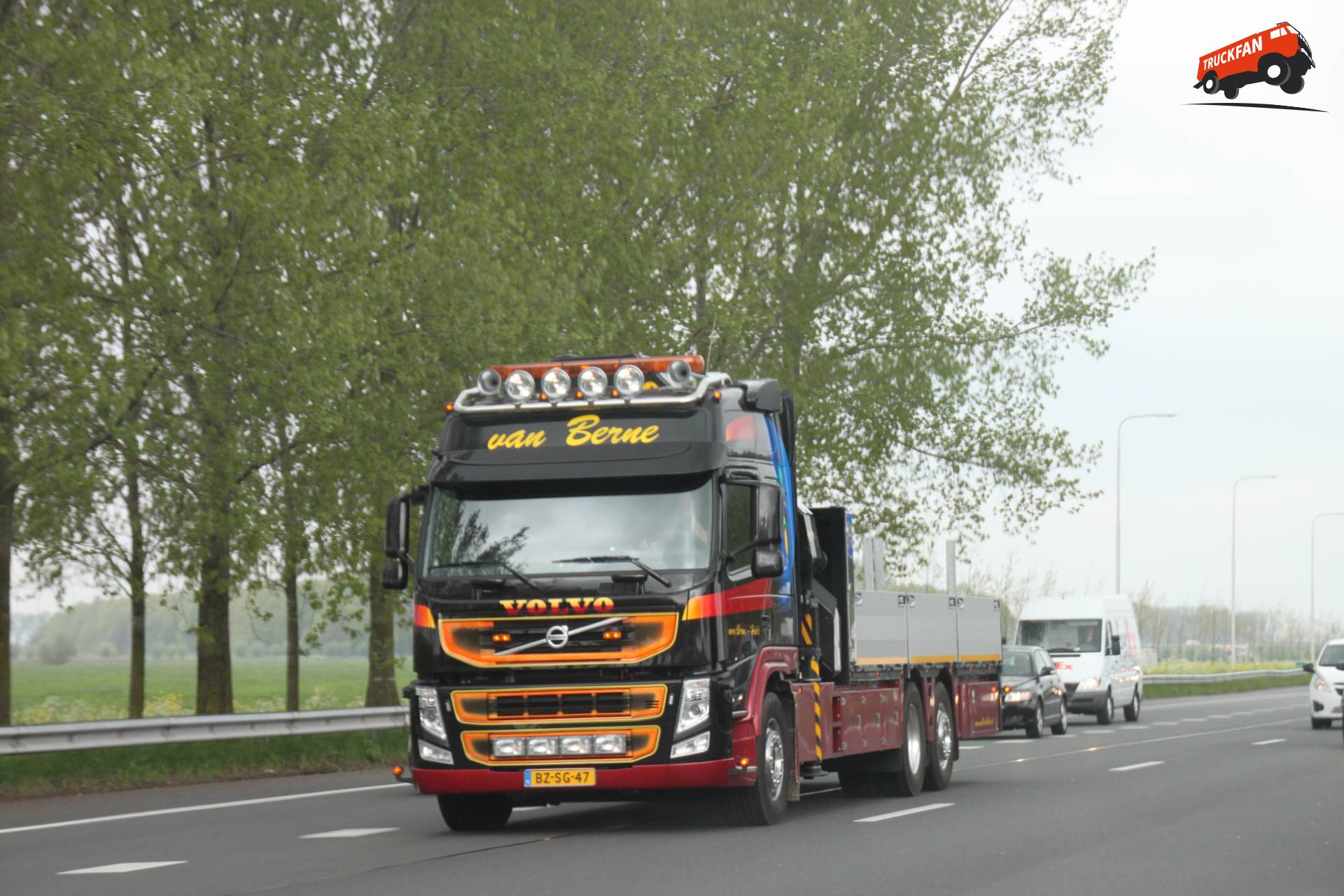 Volvo FM truck owned by van Berne