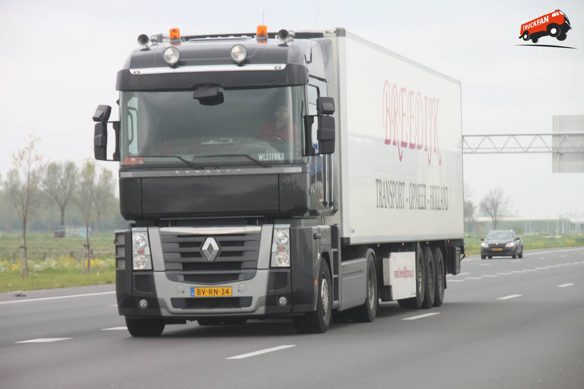 Renault Magnum vrachtwagen van Breedijk