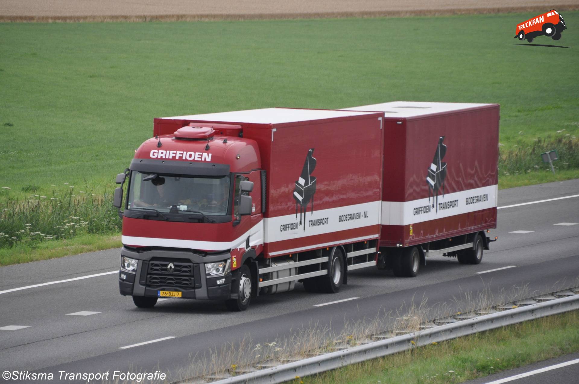 Renault T-serie vrachtwagen van Griffioen Transport