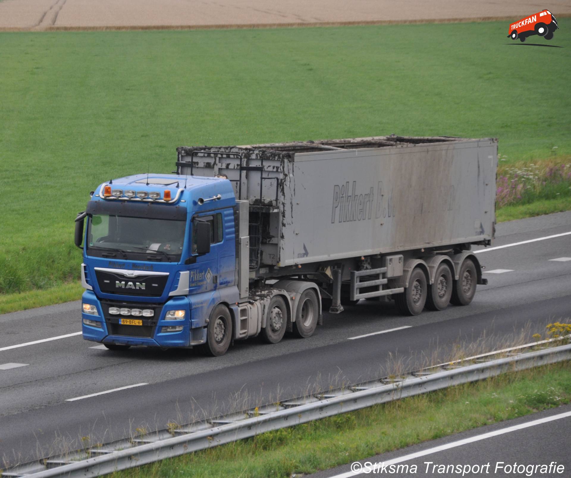 MAN TGX bulktransport van Pikkert Groningen