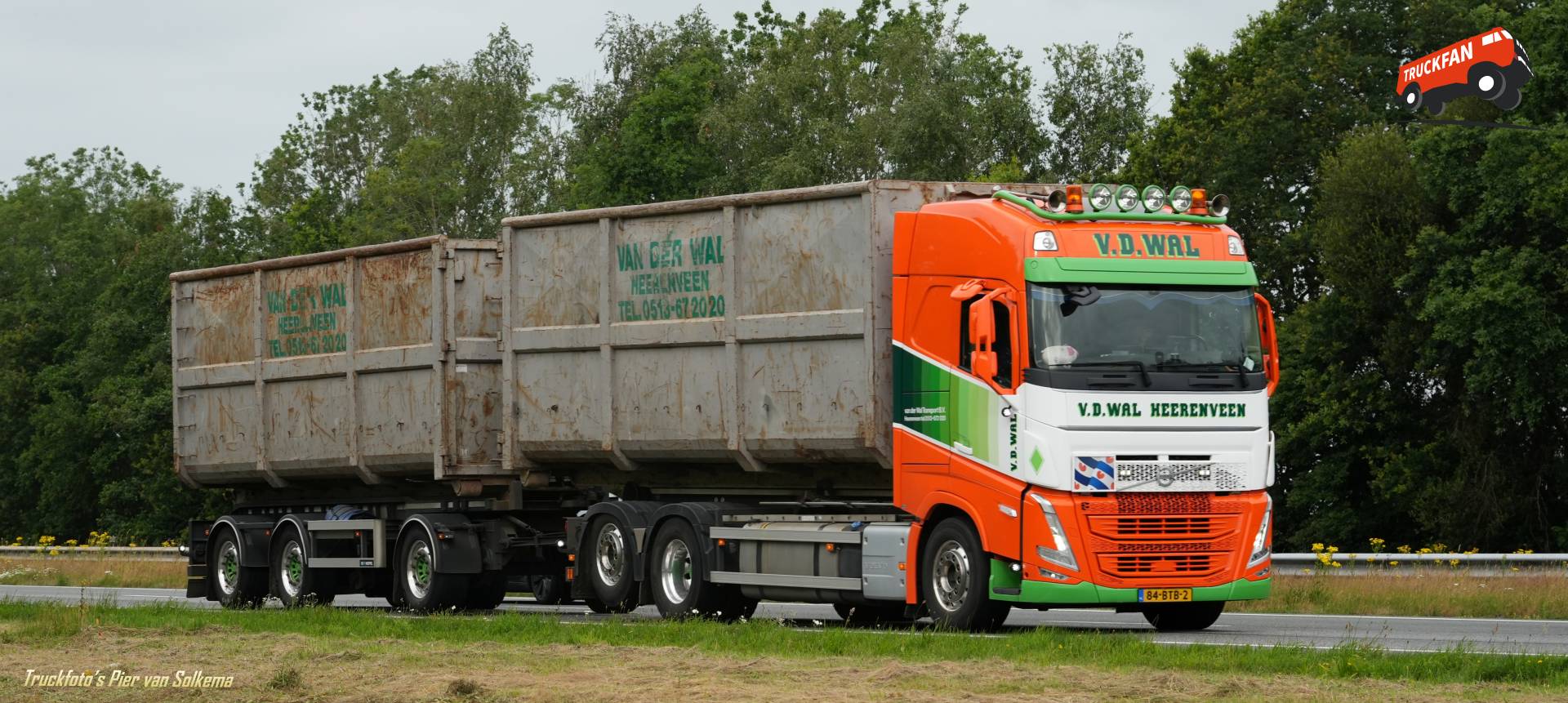 Volvo FH5 vrachtwagen van Bedrijf van der Wal