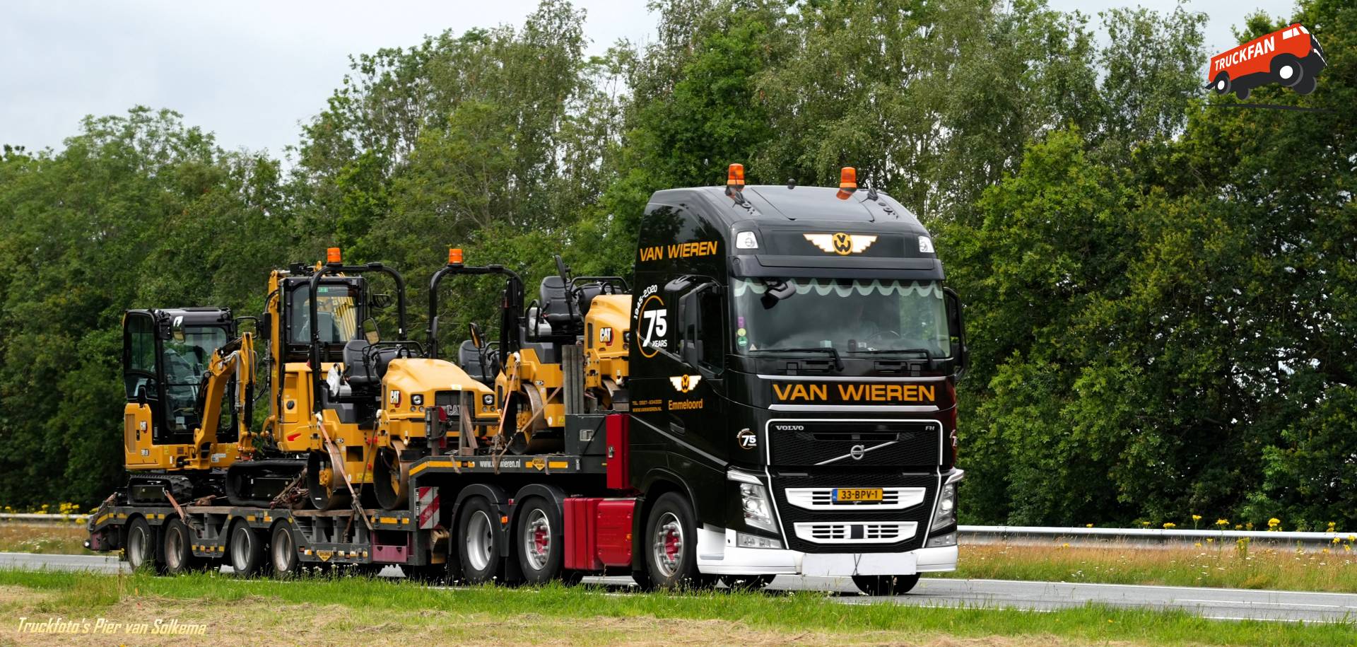 Volvo FH4 vrachtwagen van Bedrijf van Wieren
