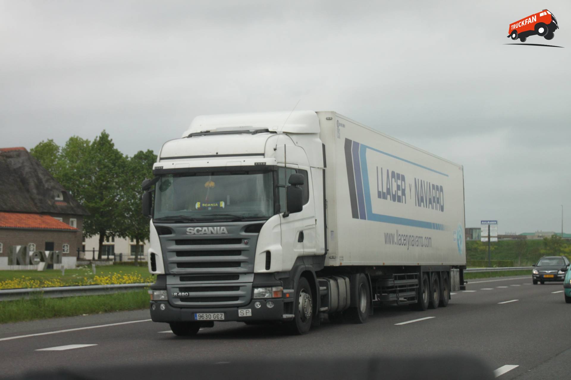 Scania R480 truck owned by Llacer y Navarro