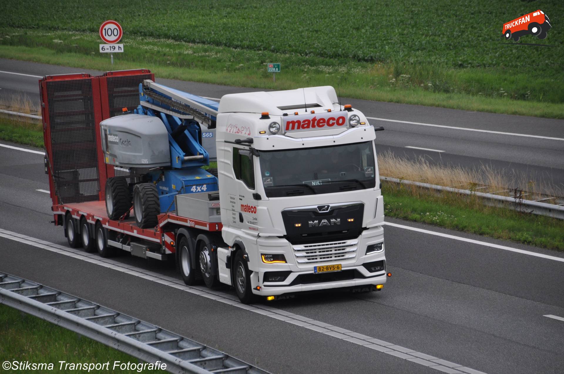 MAN TGX vrachtwagen van Mateco