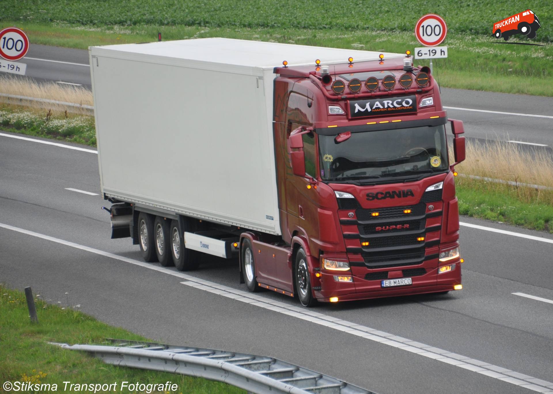 Scania S-serie vrachtwagen van Marek Balcerzak