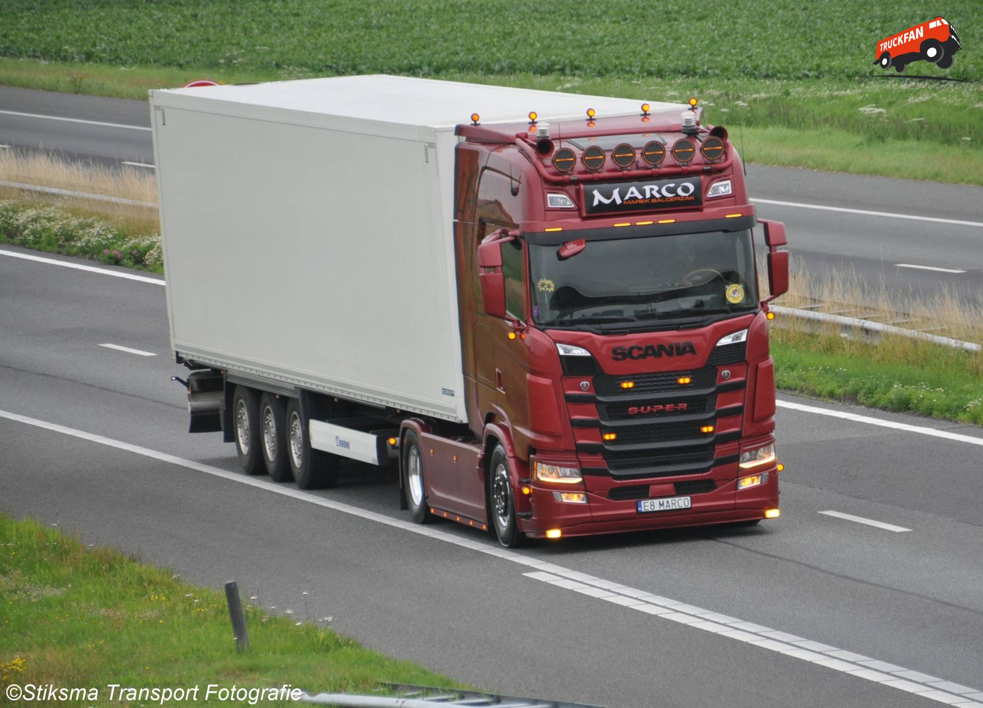 Scania S-serie vrachtwagen van Marek Balcerzak