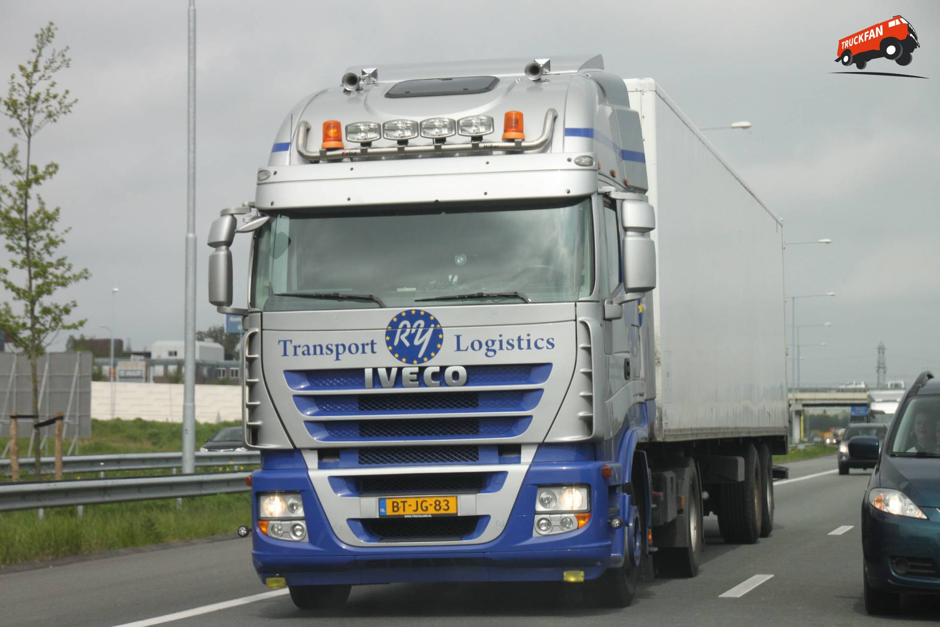 Iveco Stralis truck owned by R Y Transport