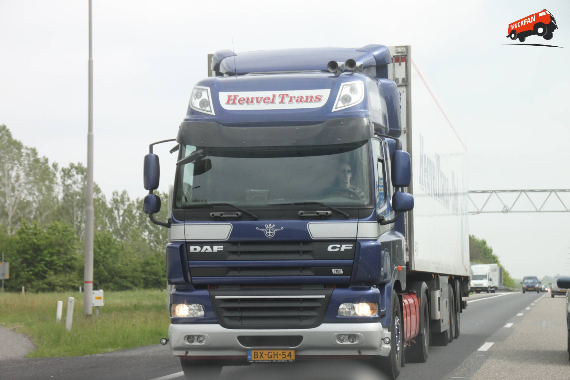 DAF CF85 truck owned by Heuvel Trans
