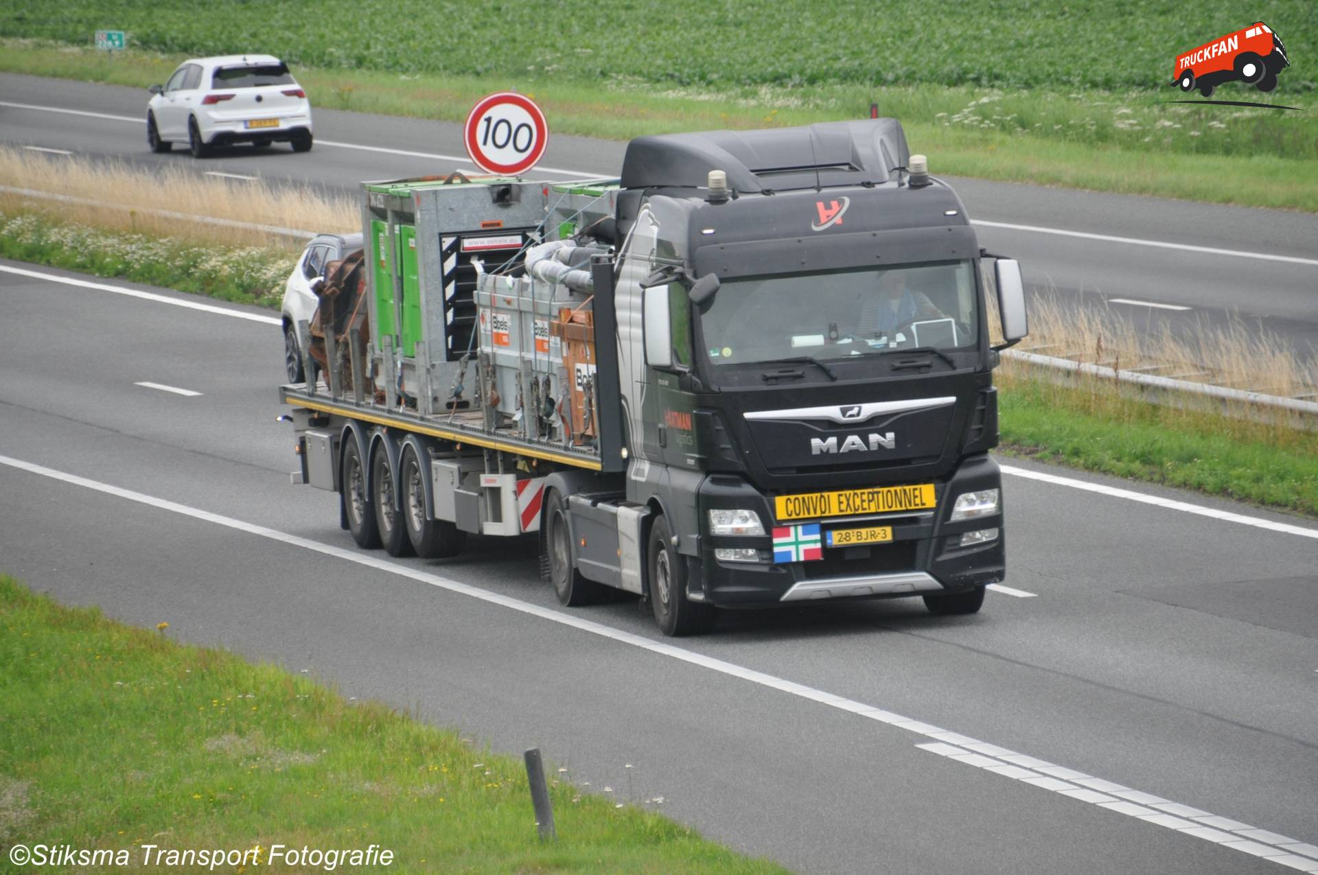 MAN TGX vrachtwagen van Hartman Logistics