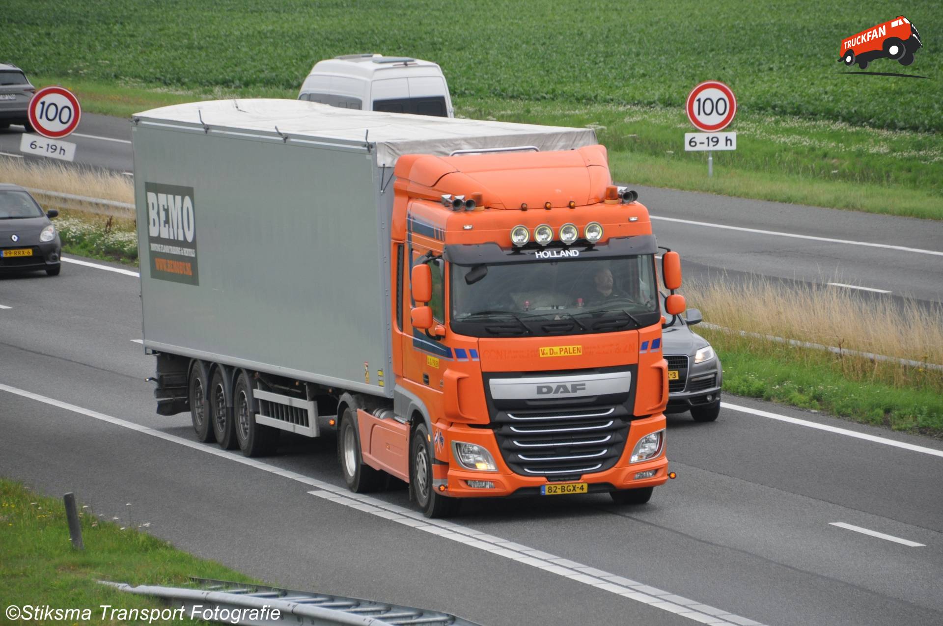 DAF XF Euro 6 vrachtwagen Van Der Palen