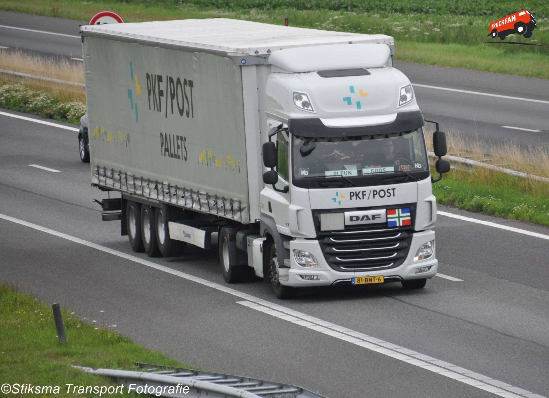 DAF CF Euro 6 vrachtwagen van PKF/Post