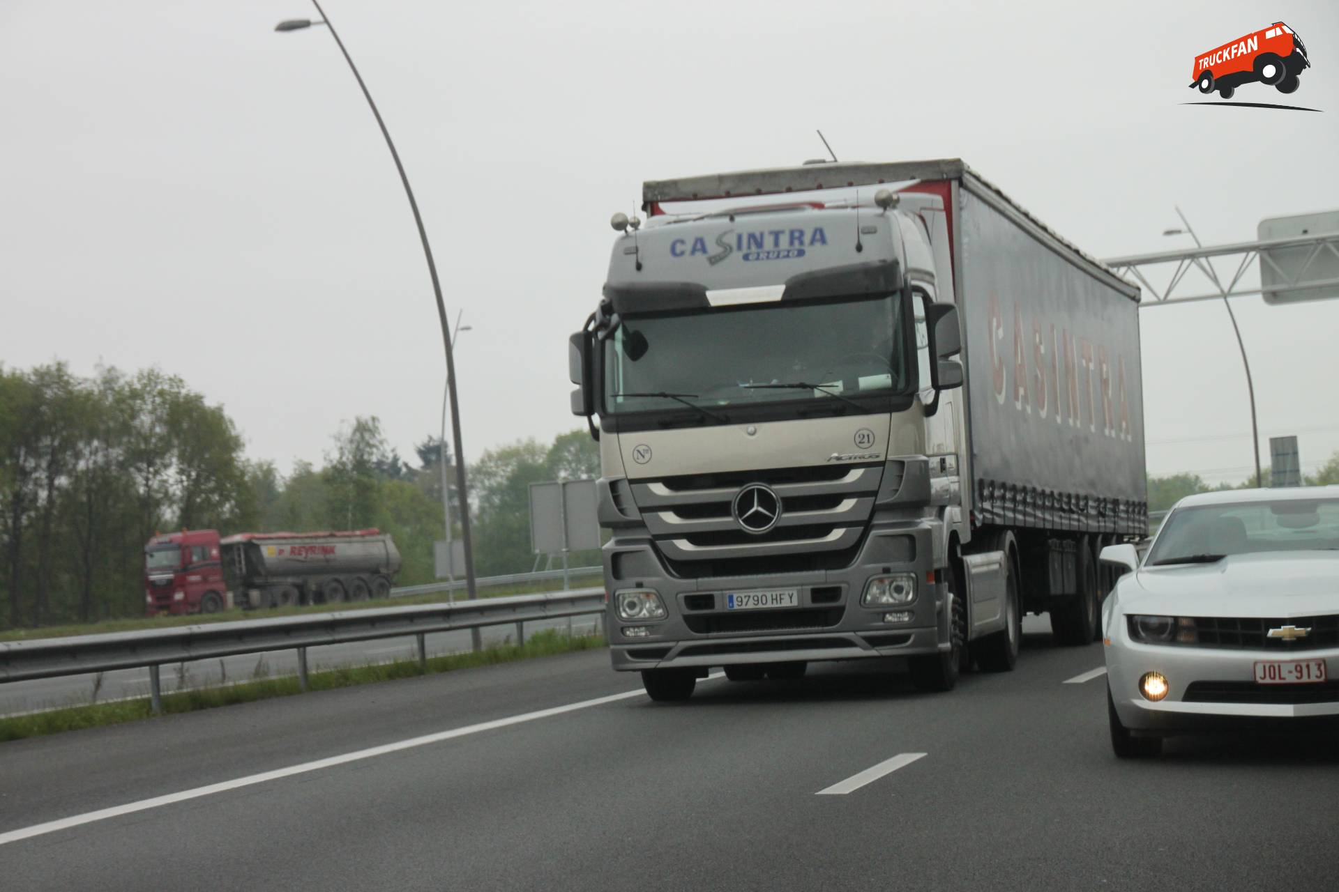 Mercedes-Benz Actros truck owned by Casintra