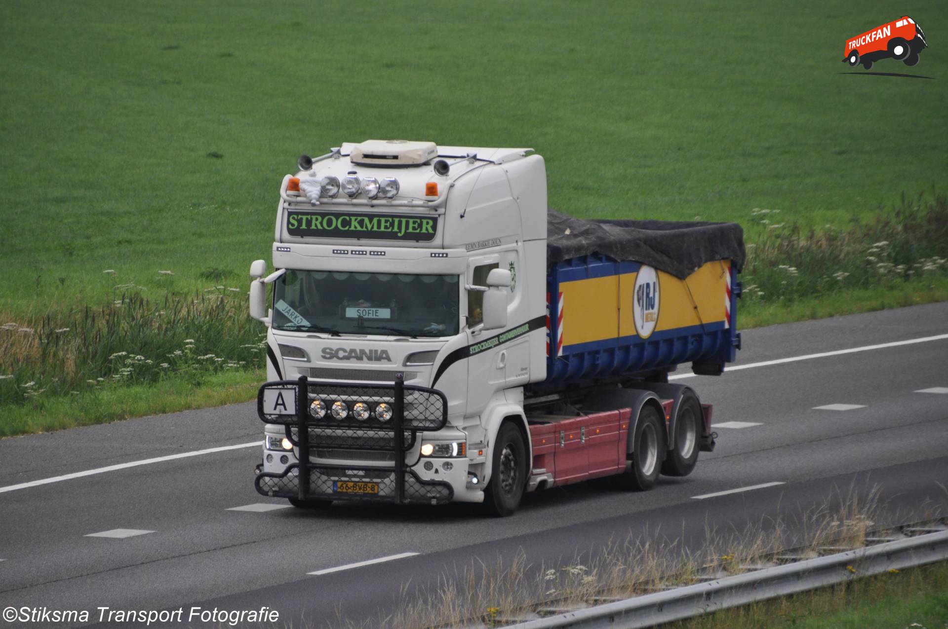Scania R-serie truck van Strockmeijer