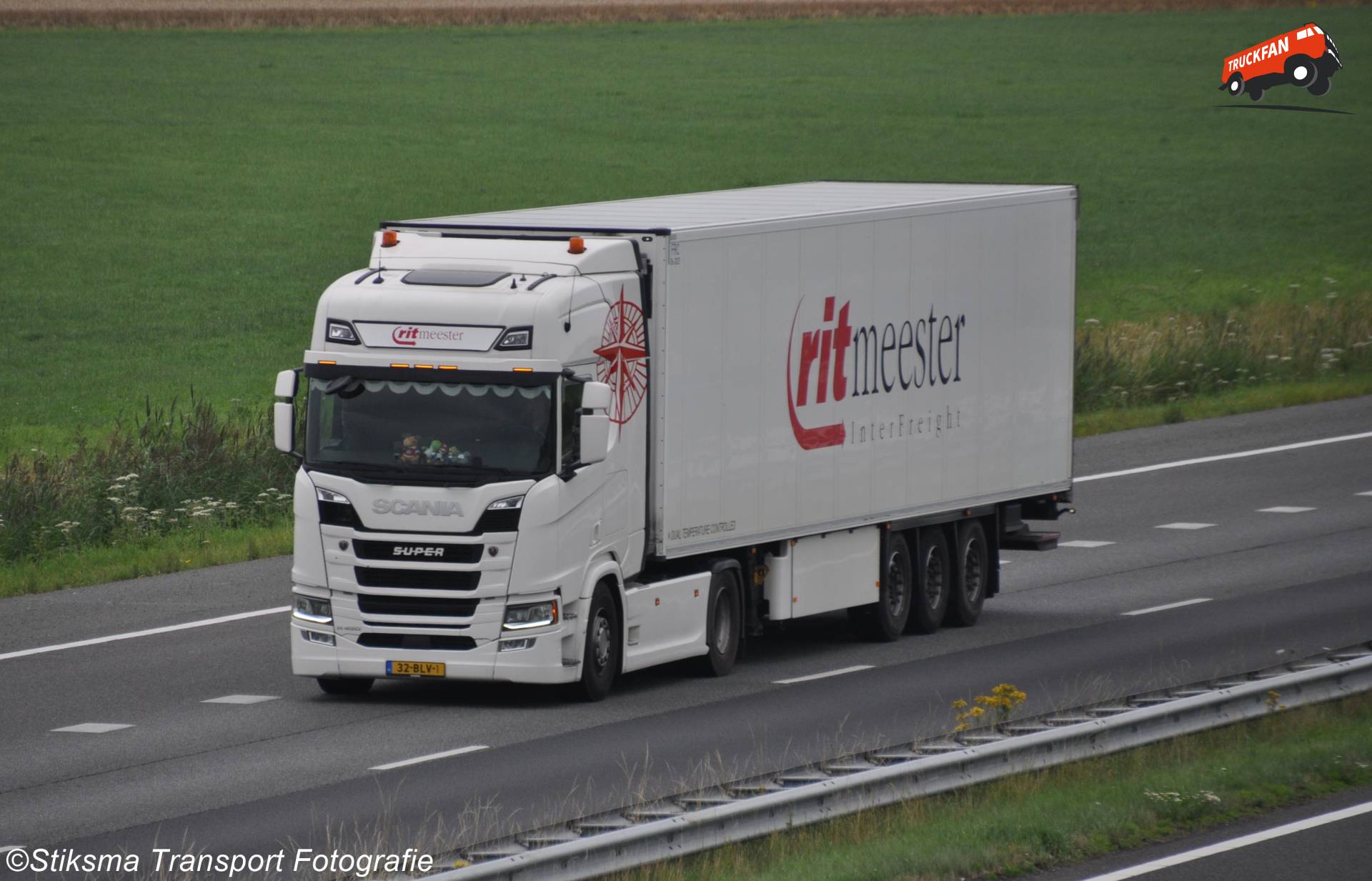 Scania R450 koel- en vriestransport van Ritmeester