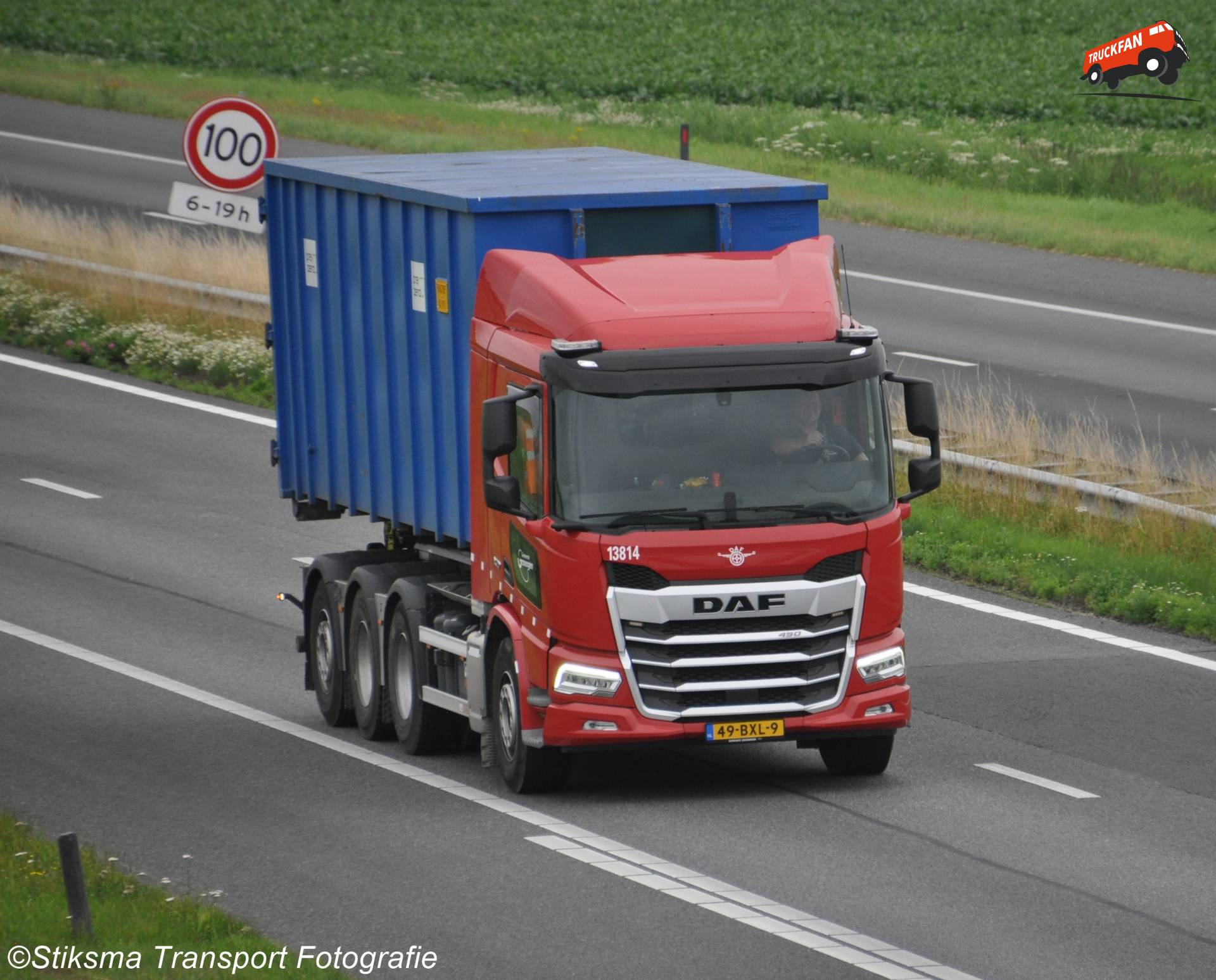 DAF XD vrachtwagen van Gemeente Groningen