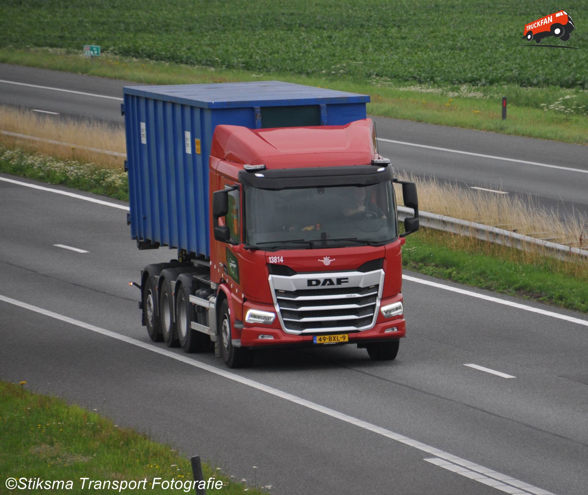 DAF XD vrachtwagen van Gemeente Groningen