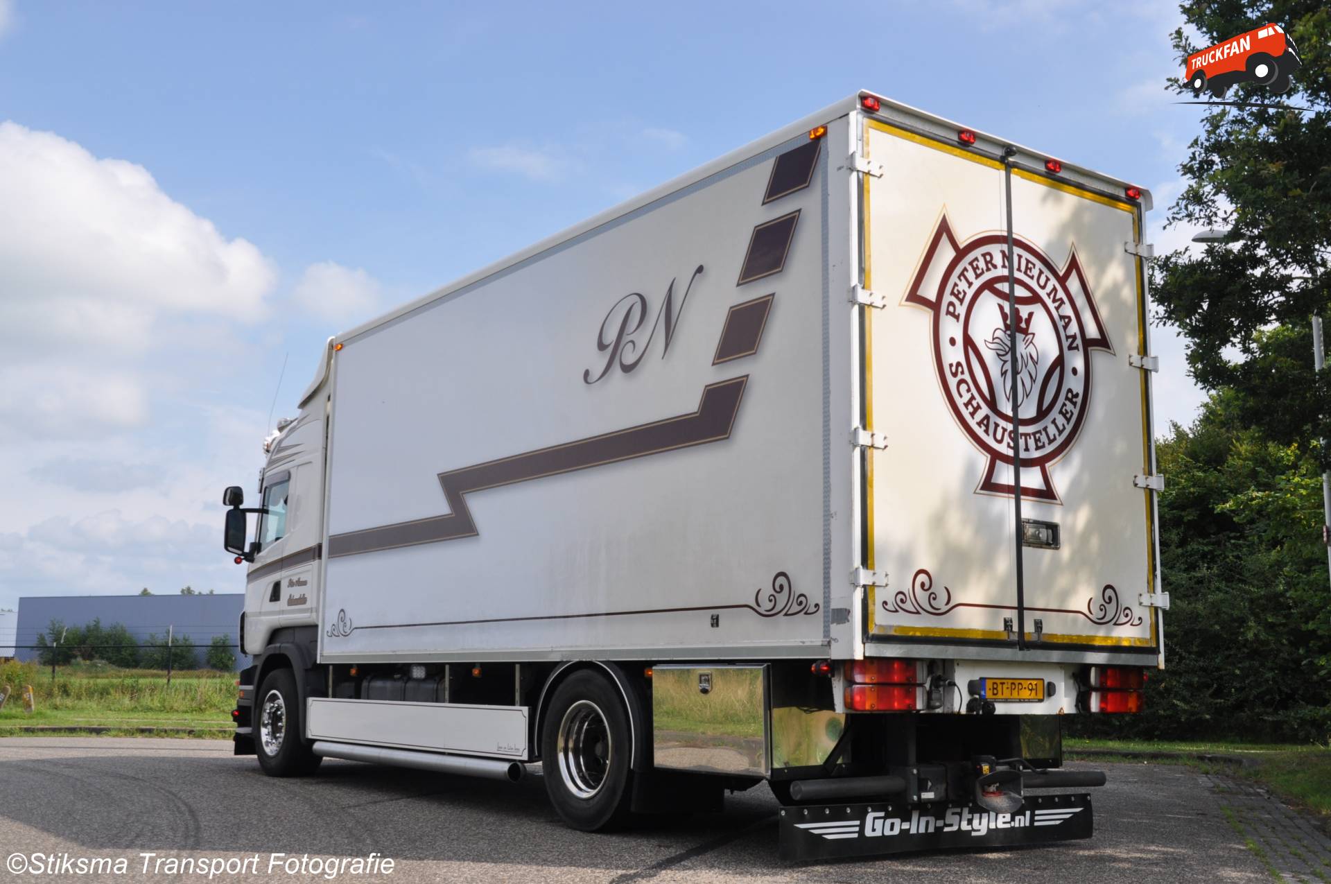 Scania R-serie vrachtwagen van Peter Nieuman