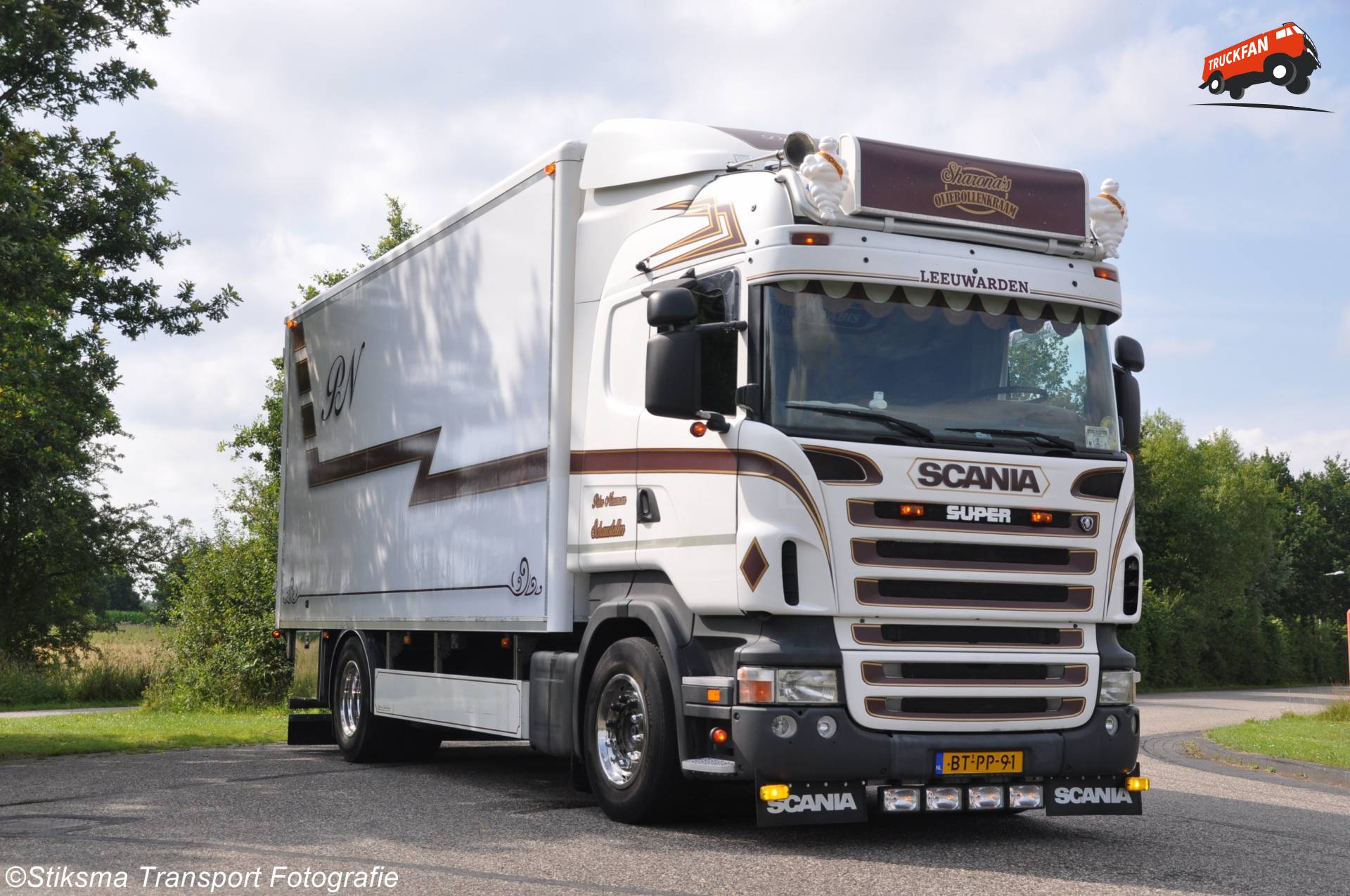 Scania R-serie vrachtwagen van Peter Nieuman