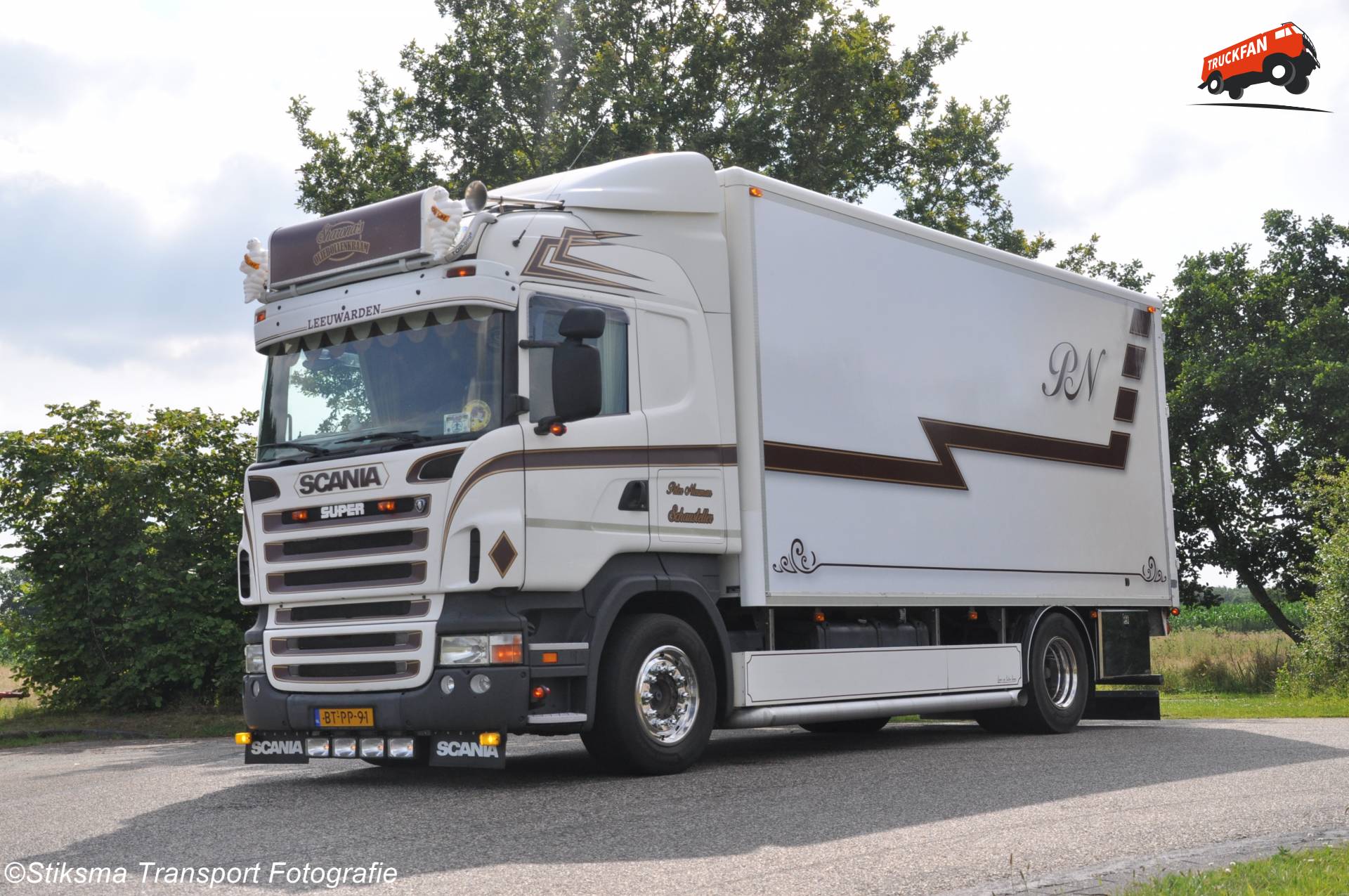 Scania R-serie vrachtwagen van Peter Nieuman