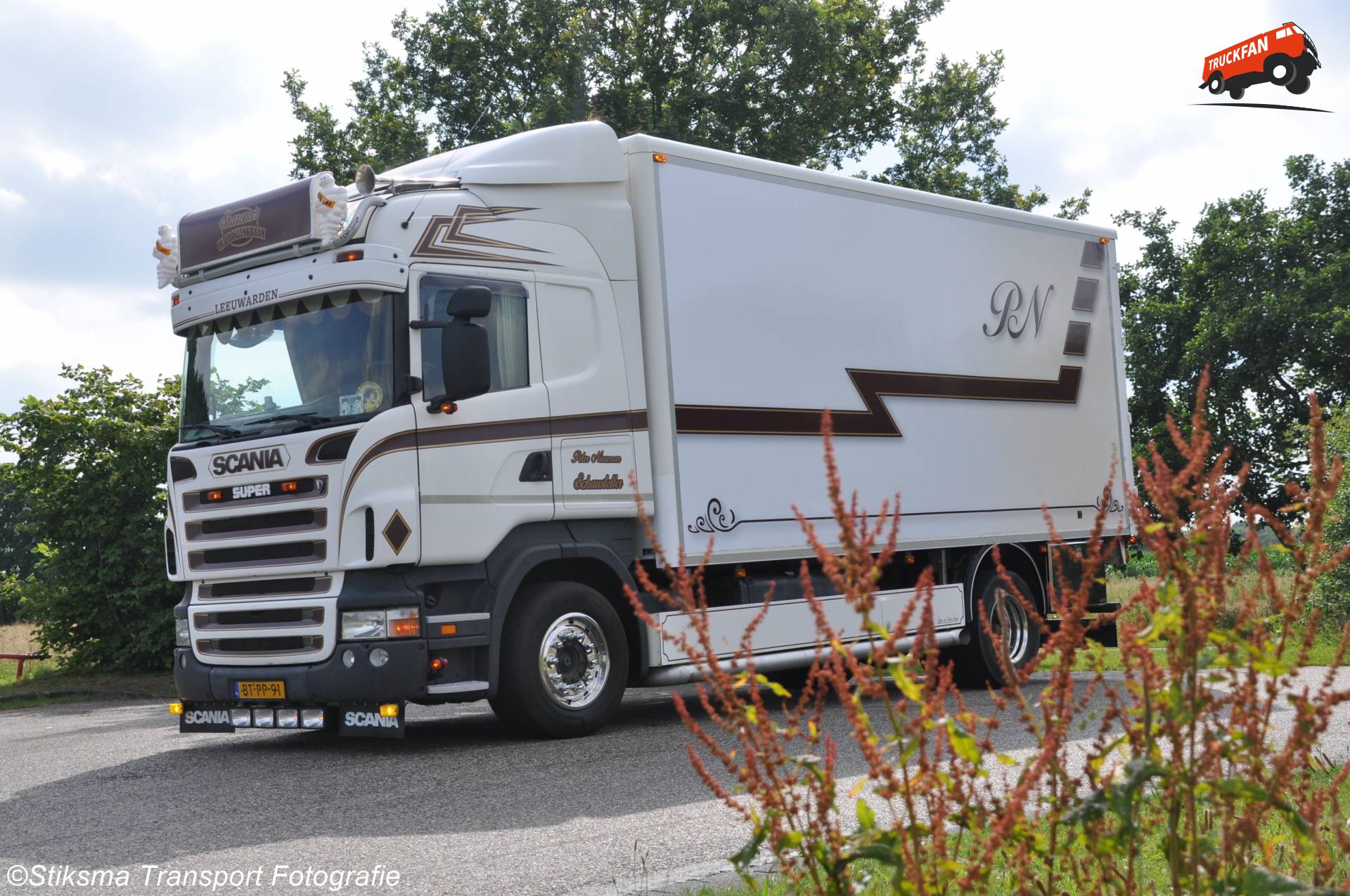Scania R-serie vrachtwagen van Peter Nieuman