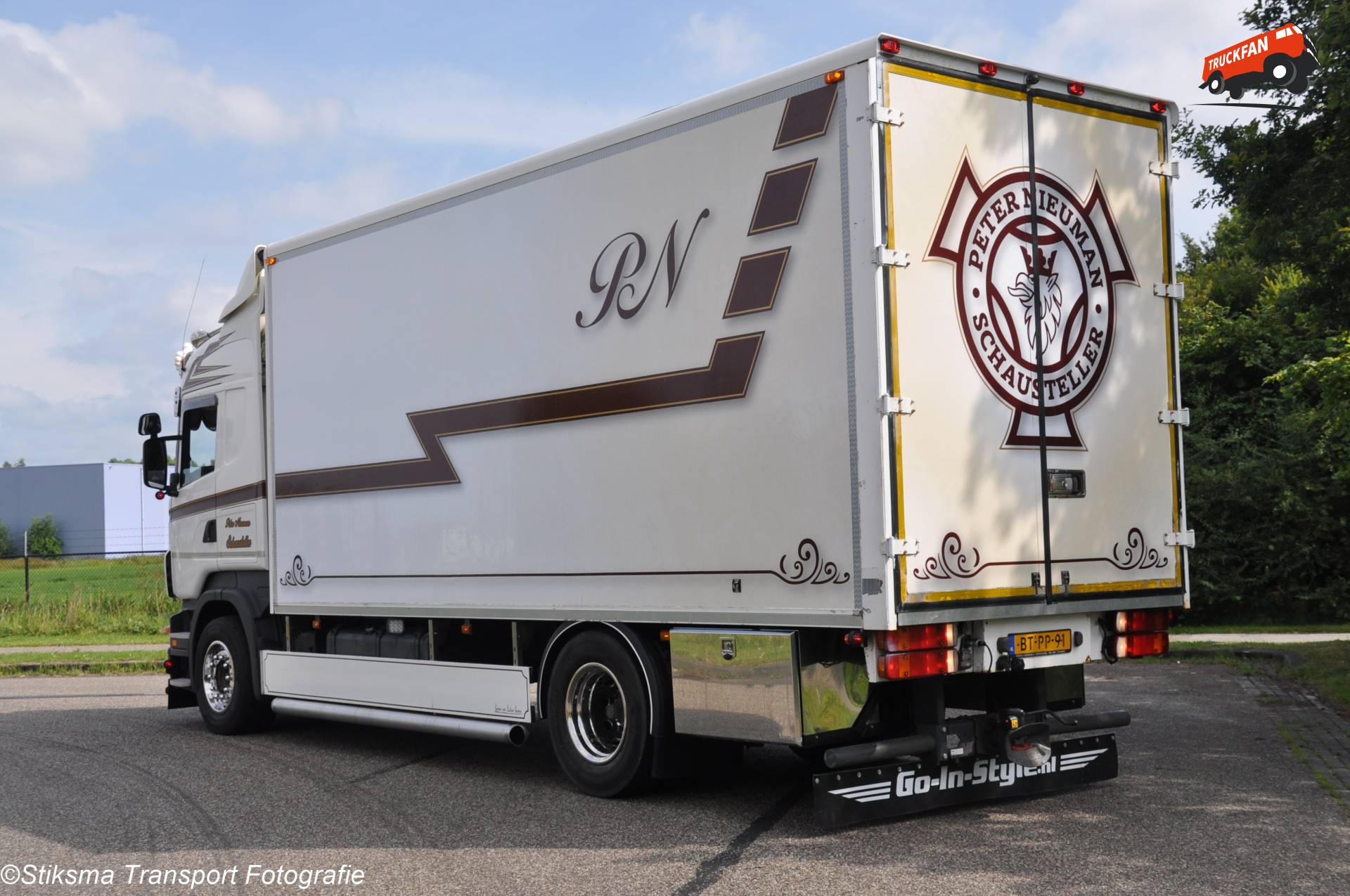Scania R-serie vrachtwagen van Peter Nieuman