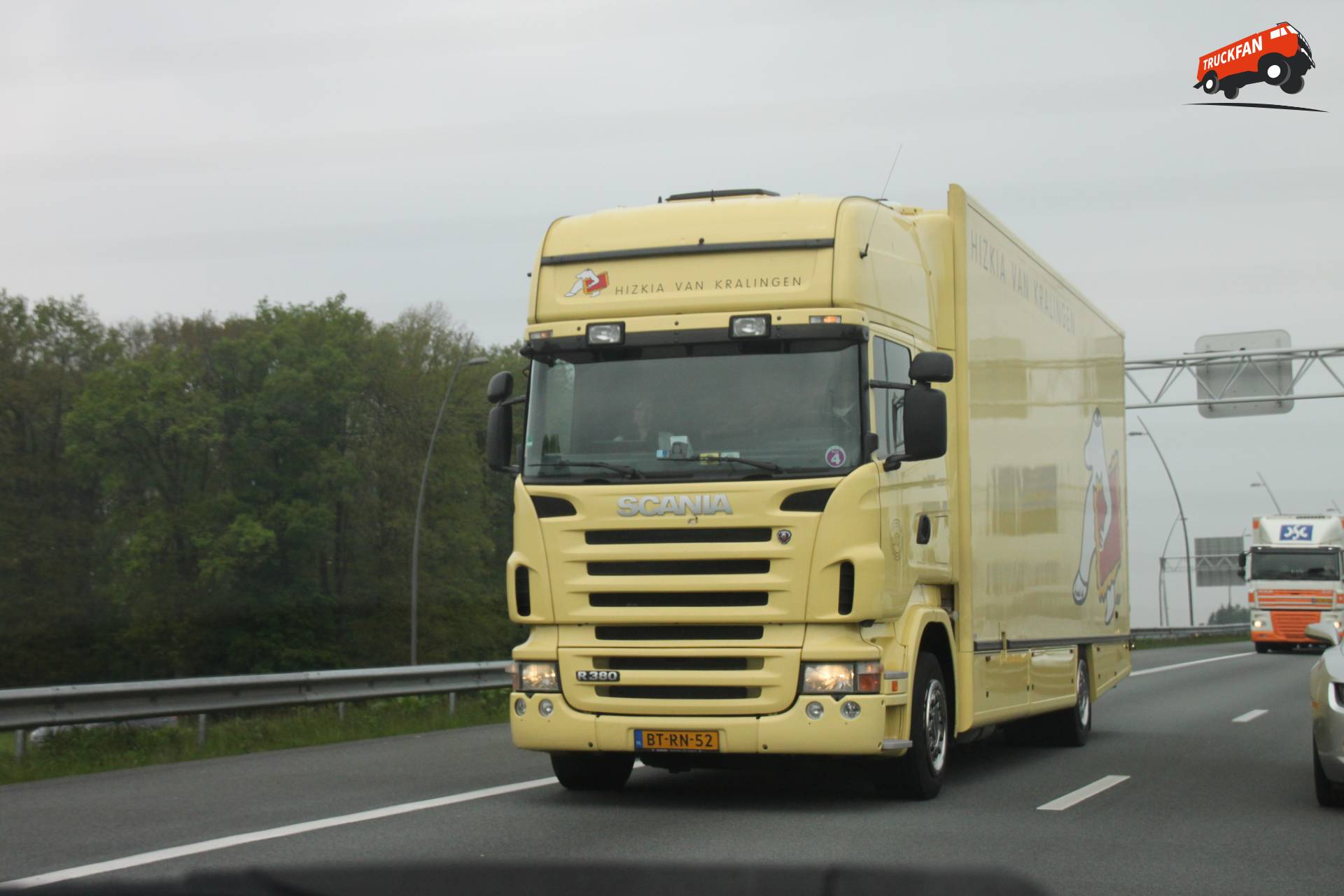 Scania R380 truck owned by Hizkia van Kralingen