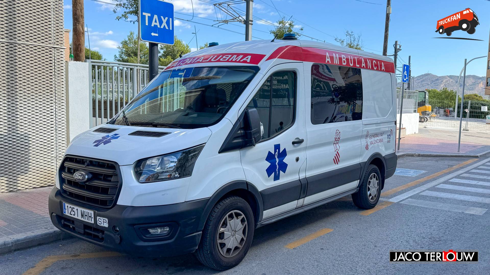 Ford Transit ambulance in Benidorm