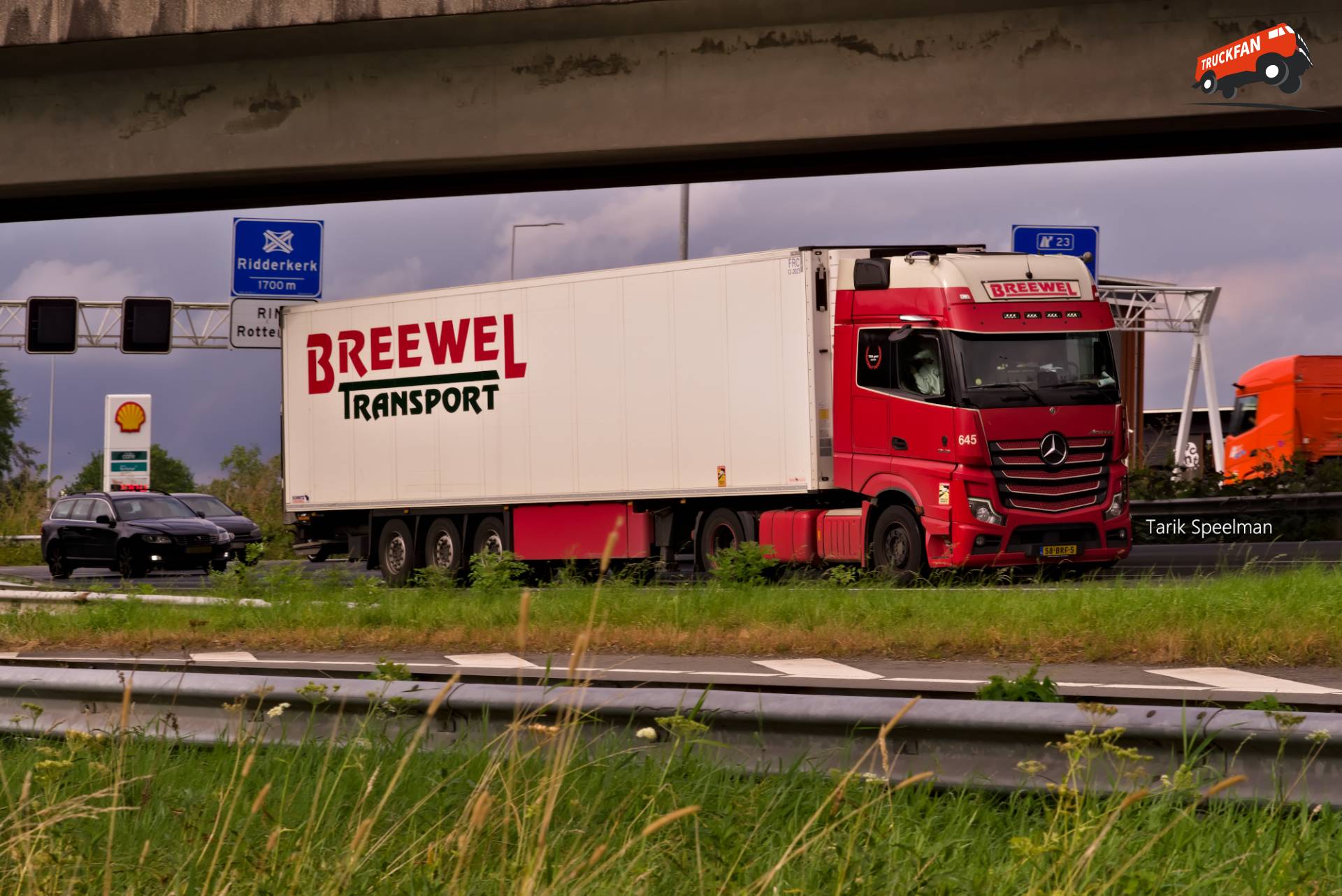 645, Mercedes-Benz Actros MP5 vrachtwagen met kenteken 58-BRF-5