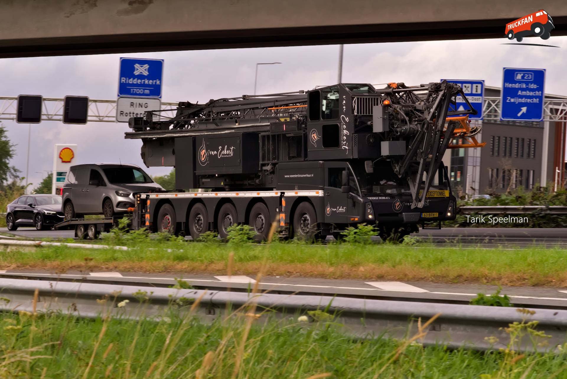 Hijskraan Spierings SK599-AT5 met kenteken 63-BFN-1