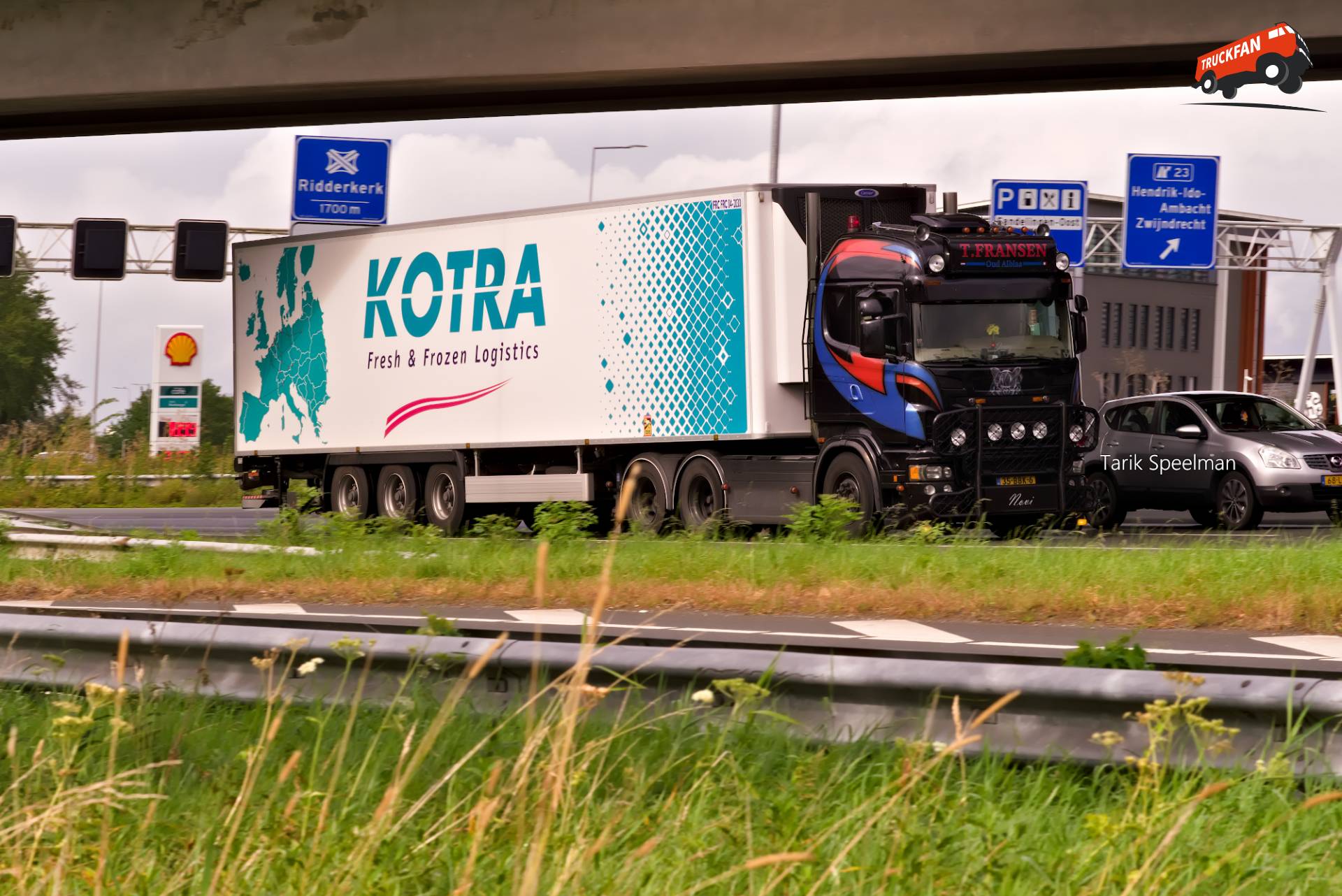Scania R560 truck with license 35-BBK-6