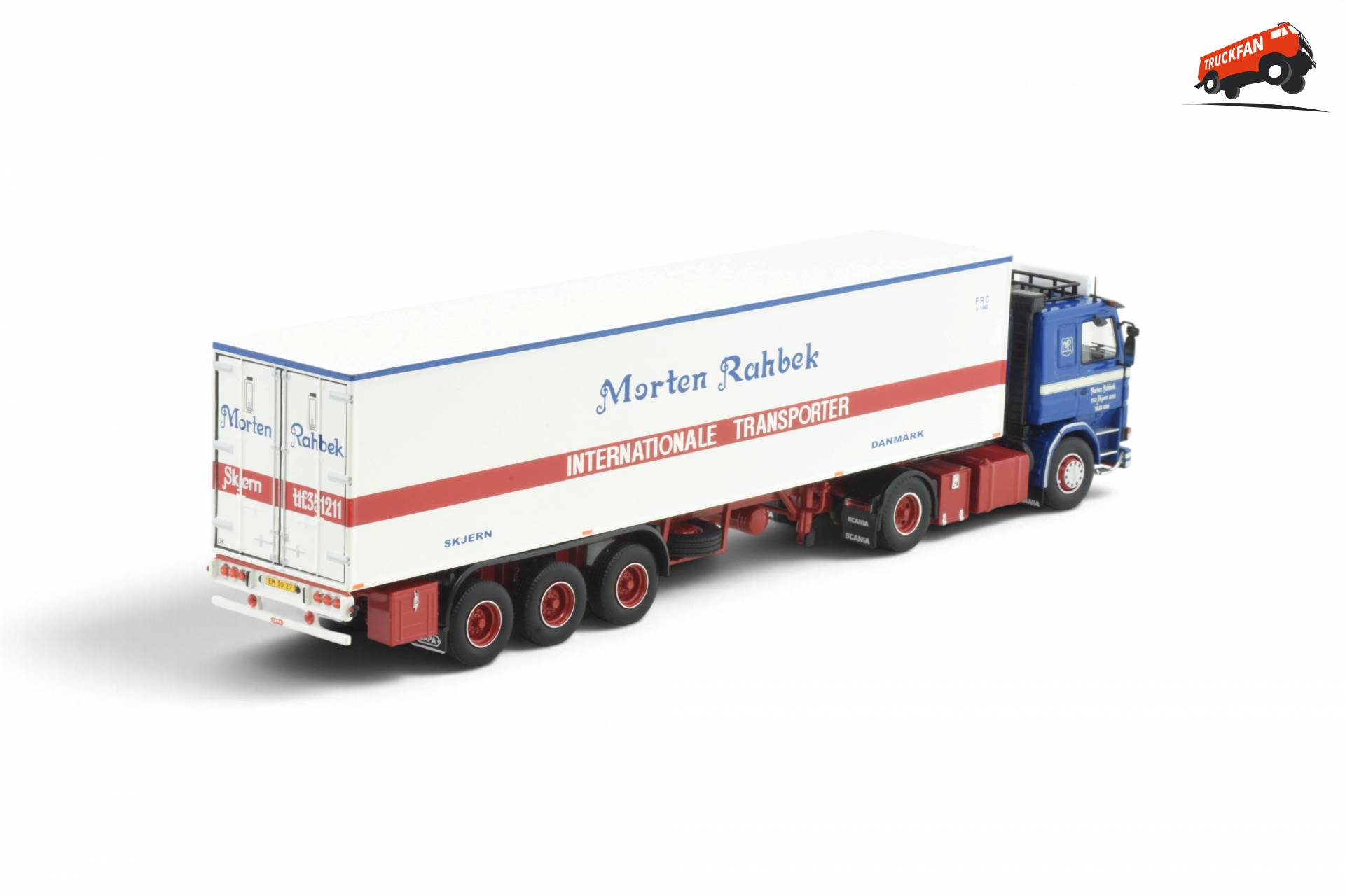 Model van Scania 142 Morten Rahbek