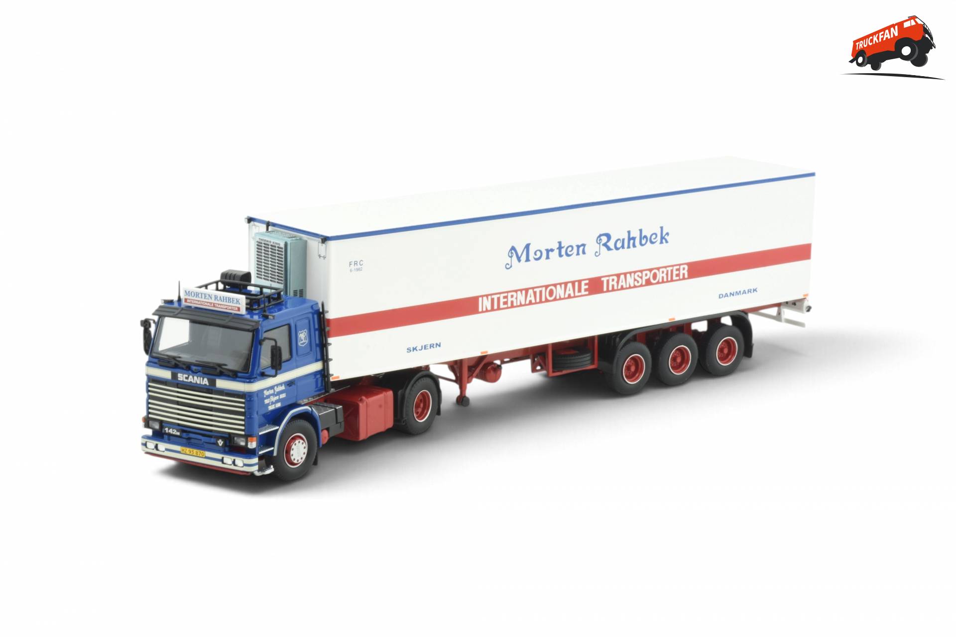 Tekno nieuw model Scania 142 Morten Rahbek
