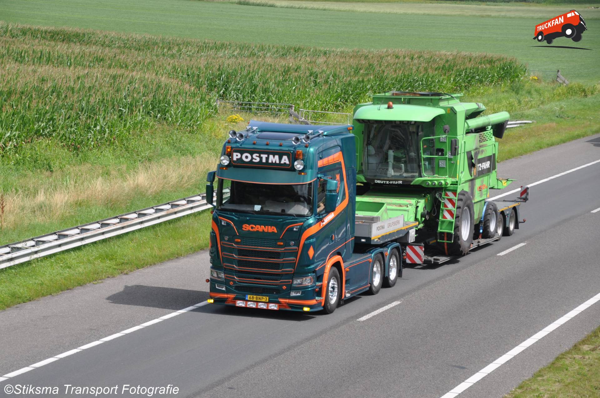 Scania S-serie vrachtwagen van Postma Grijpskerk