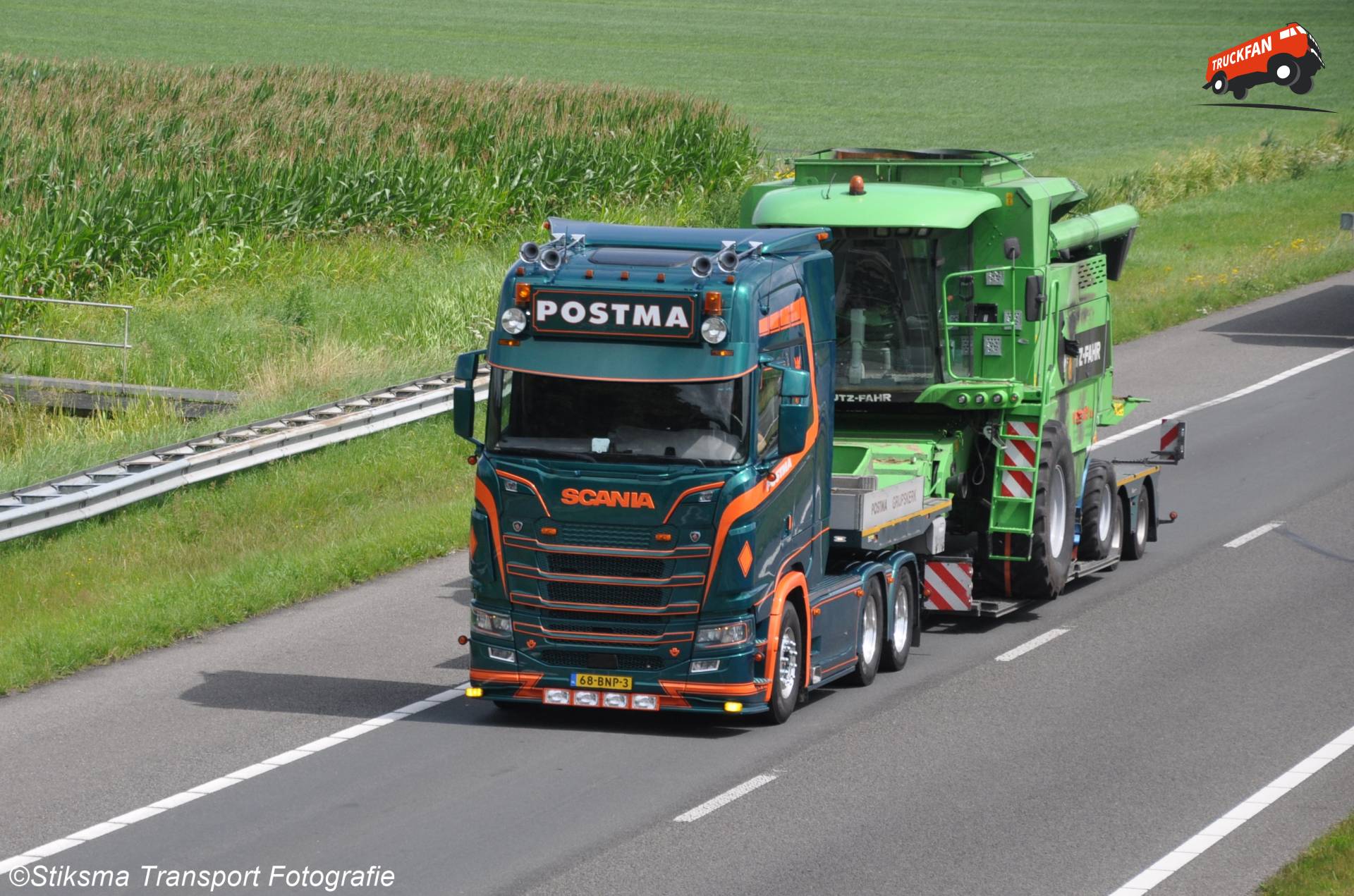 Scania S-serie vrachtwagen van Postma Grijpskerk