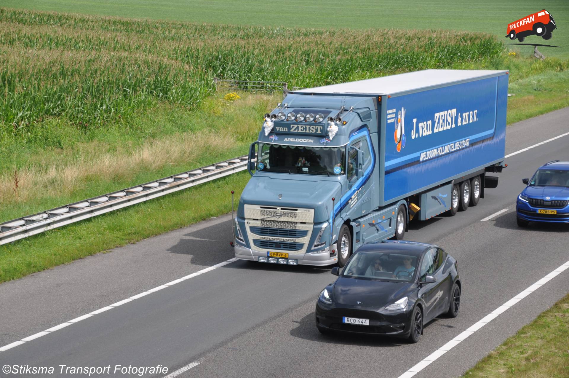 Volvo FH 5th Gen koel/vries transport truck