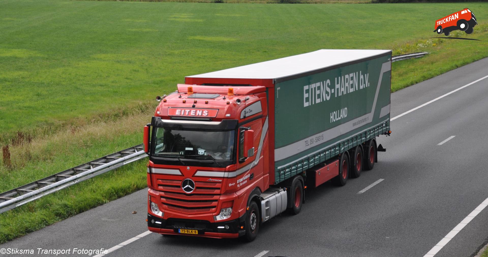 Mercedes-Benz Actros vrachtwagen van Eitens