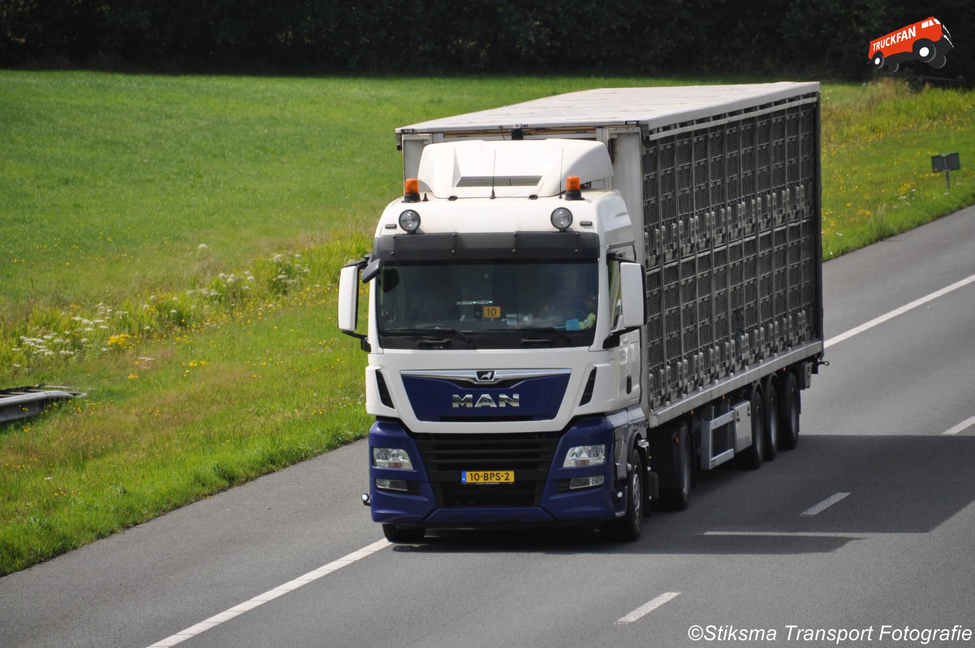 MAN TGX kippen vervoer vrachtwagen