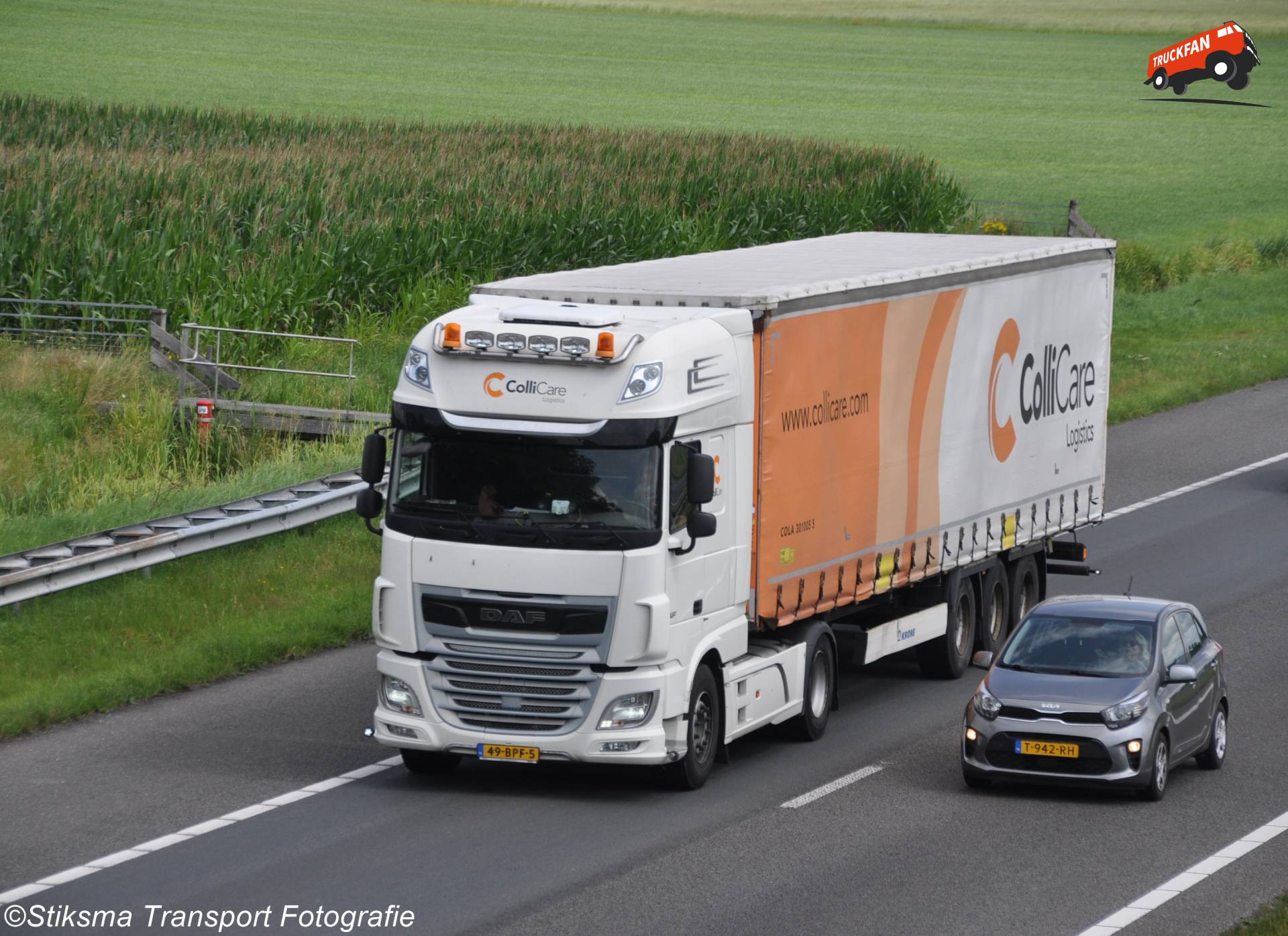 DAF XF Euro 6 vrachtwagen van ColliCare