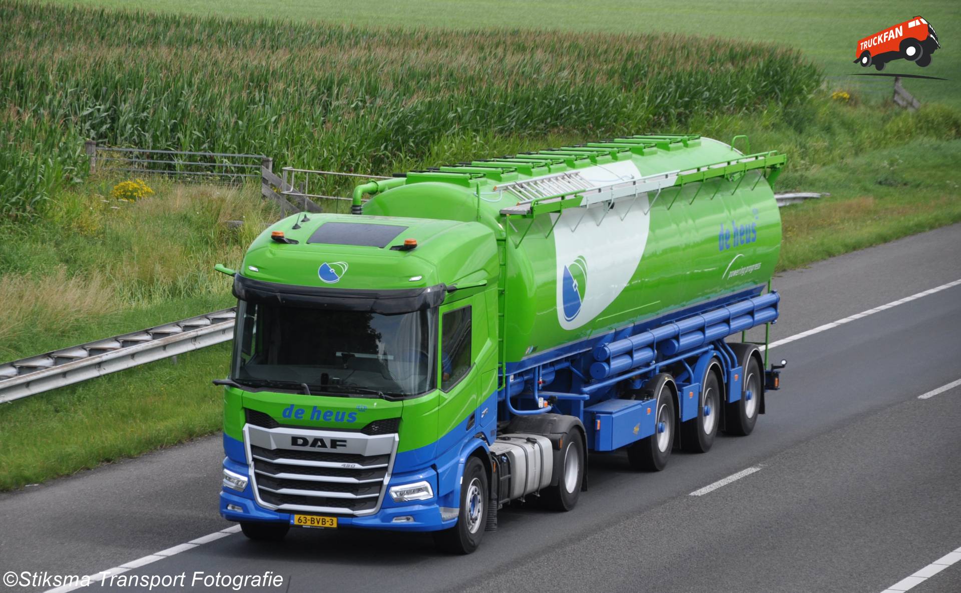 DAF XD vrachtwagen van De Heus
